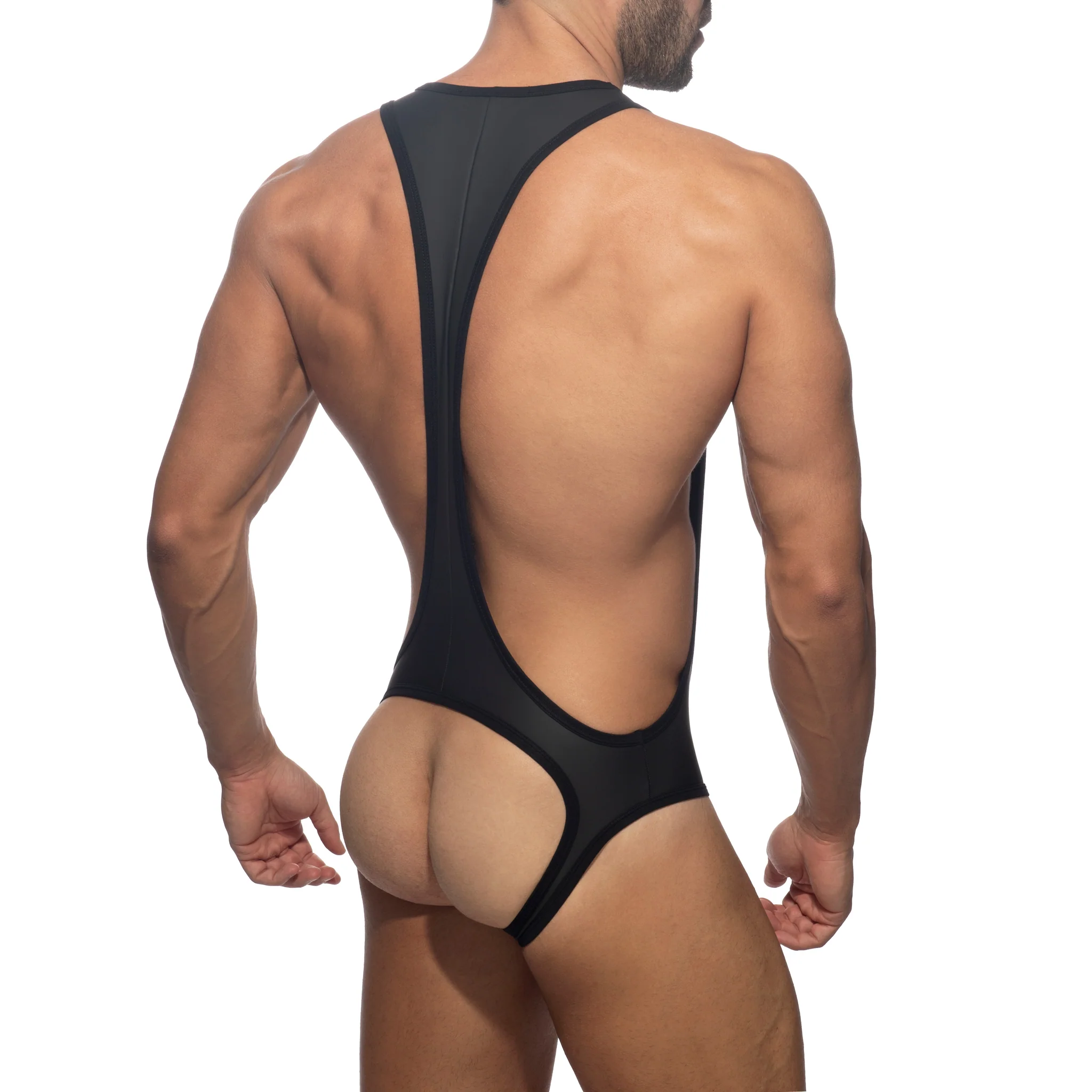 AD Fetish Bottomless Sexy Bodysuit Black ADF190 - Image 3