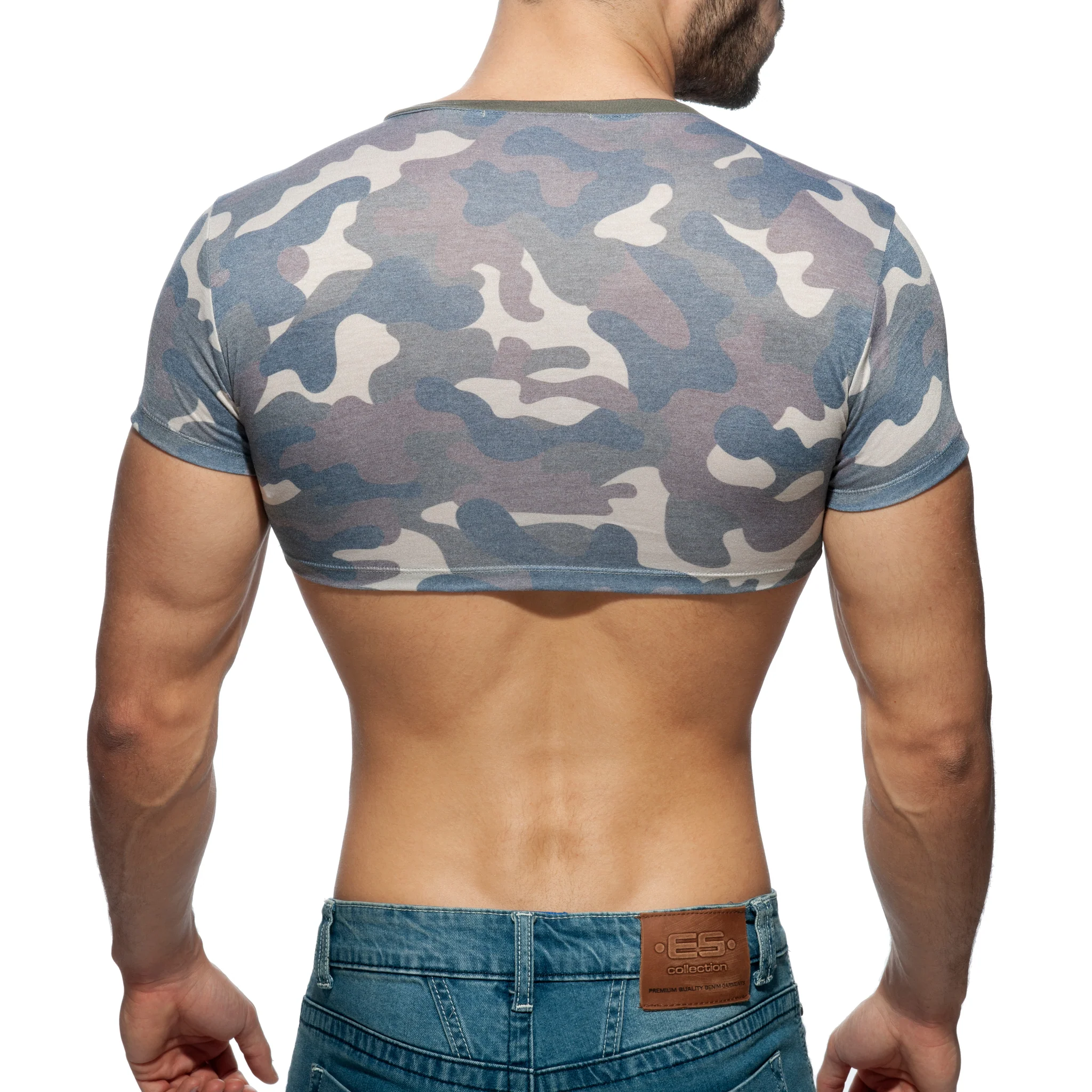 AD Fetish Camo Crop Top Camouflage AD868 - Image 3