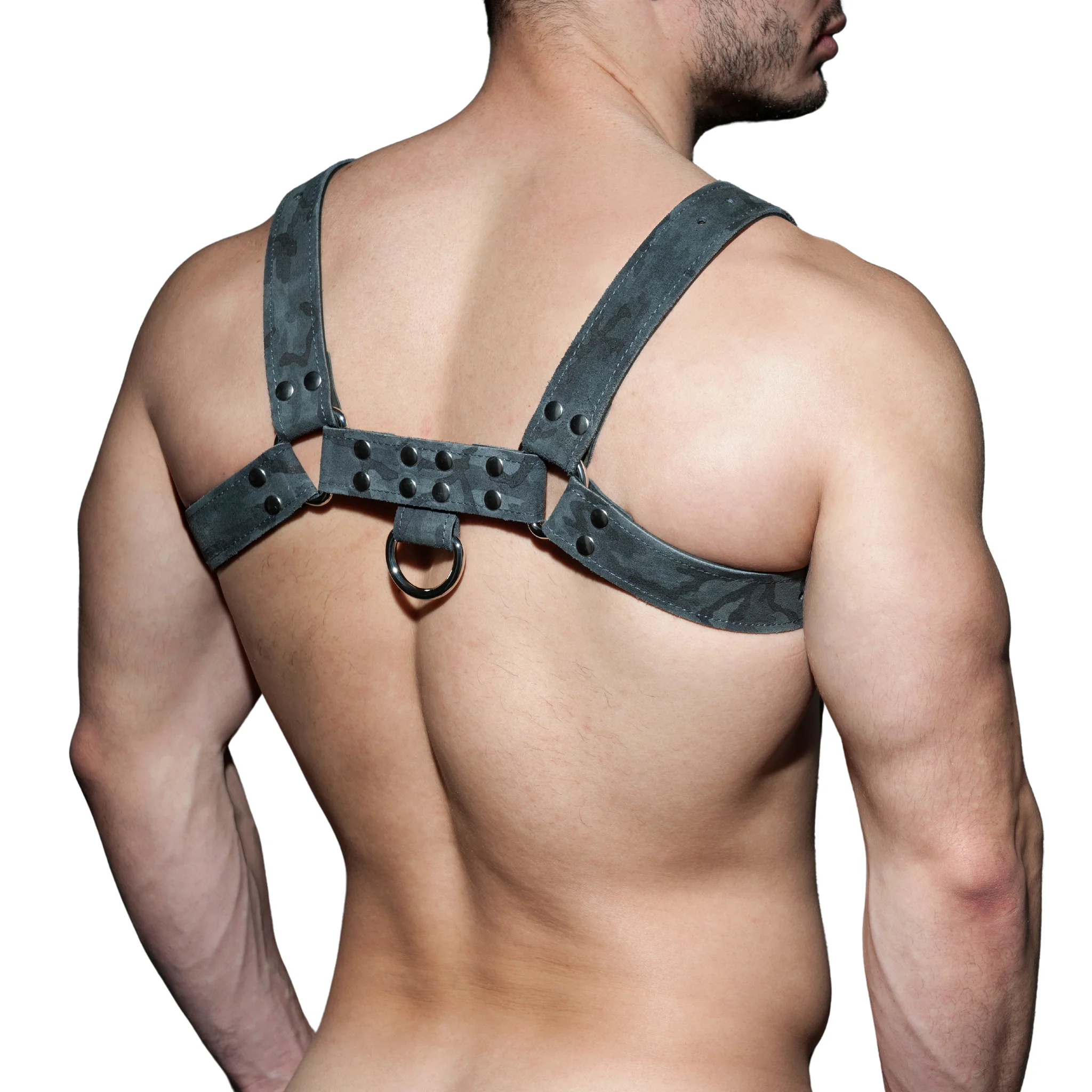AD Fetish Camo Harness Grey Camouflage ADF94 - Image 3