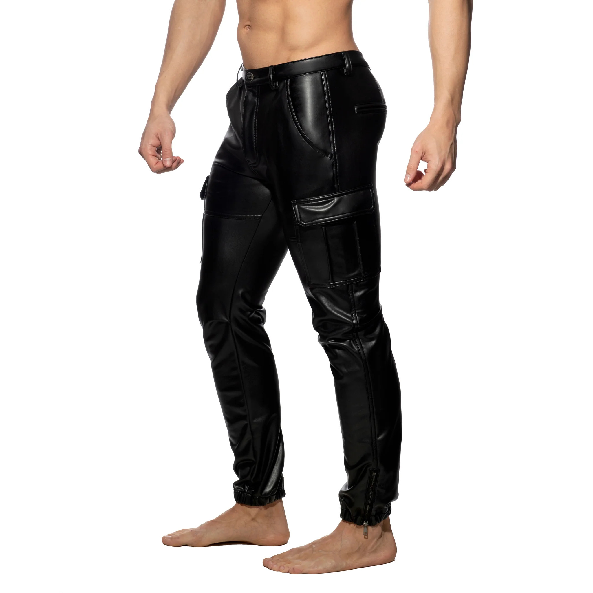 AD Fetish Fetish Rub Cargos Black ADF195