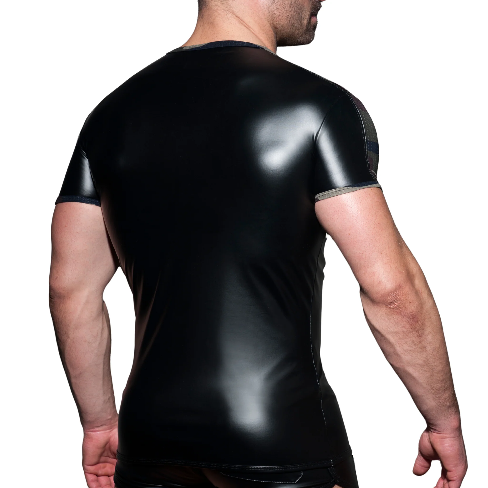 AD Fetish Rub Mesh T-Shirt Camouflage ADF117 - Image 2