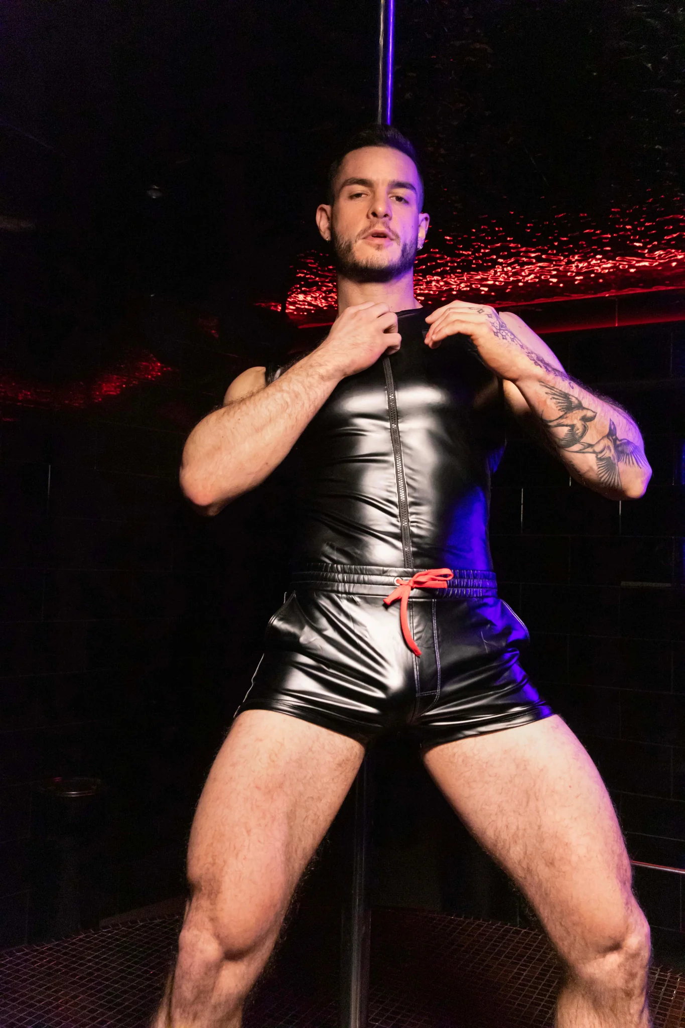 AD Fetish Shorts Rub Body Black ADF181 - Image 4