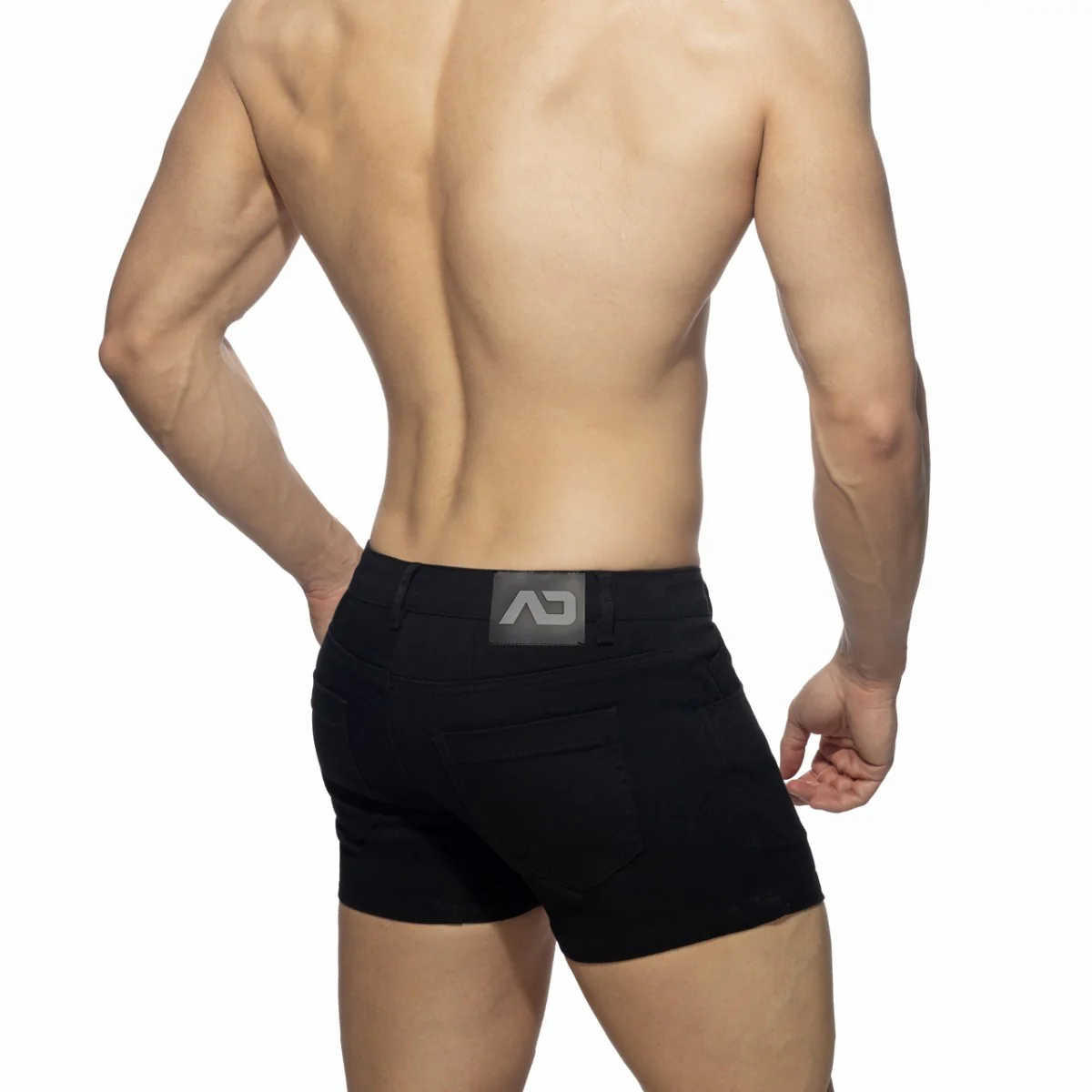 Addicted 5 Pockets Summer Shorts Black AD1195 - Image 3