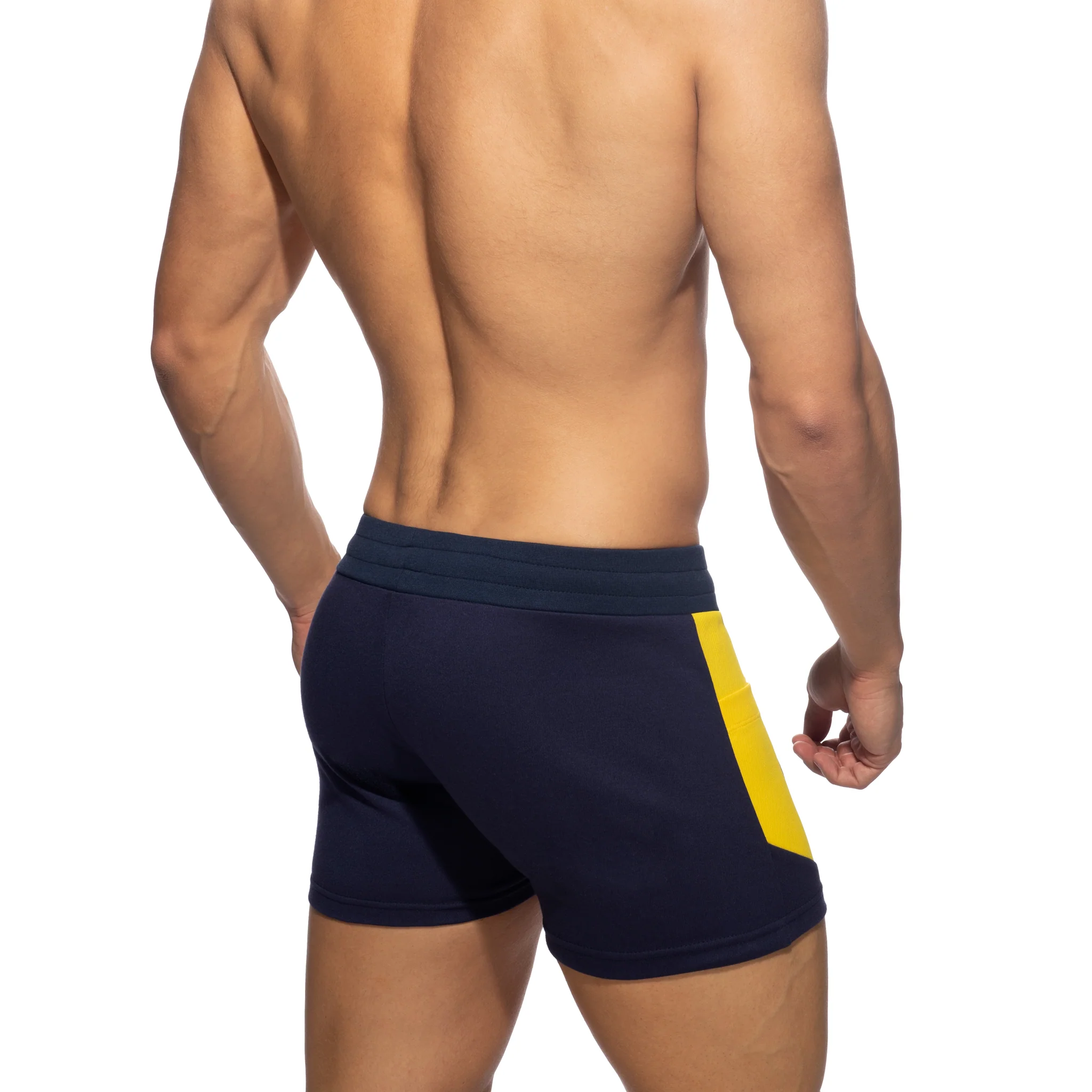 Addicted AD Cotton Sports Shorts Navy AD1068 - Image 3