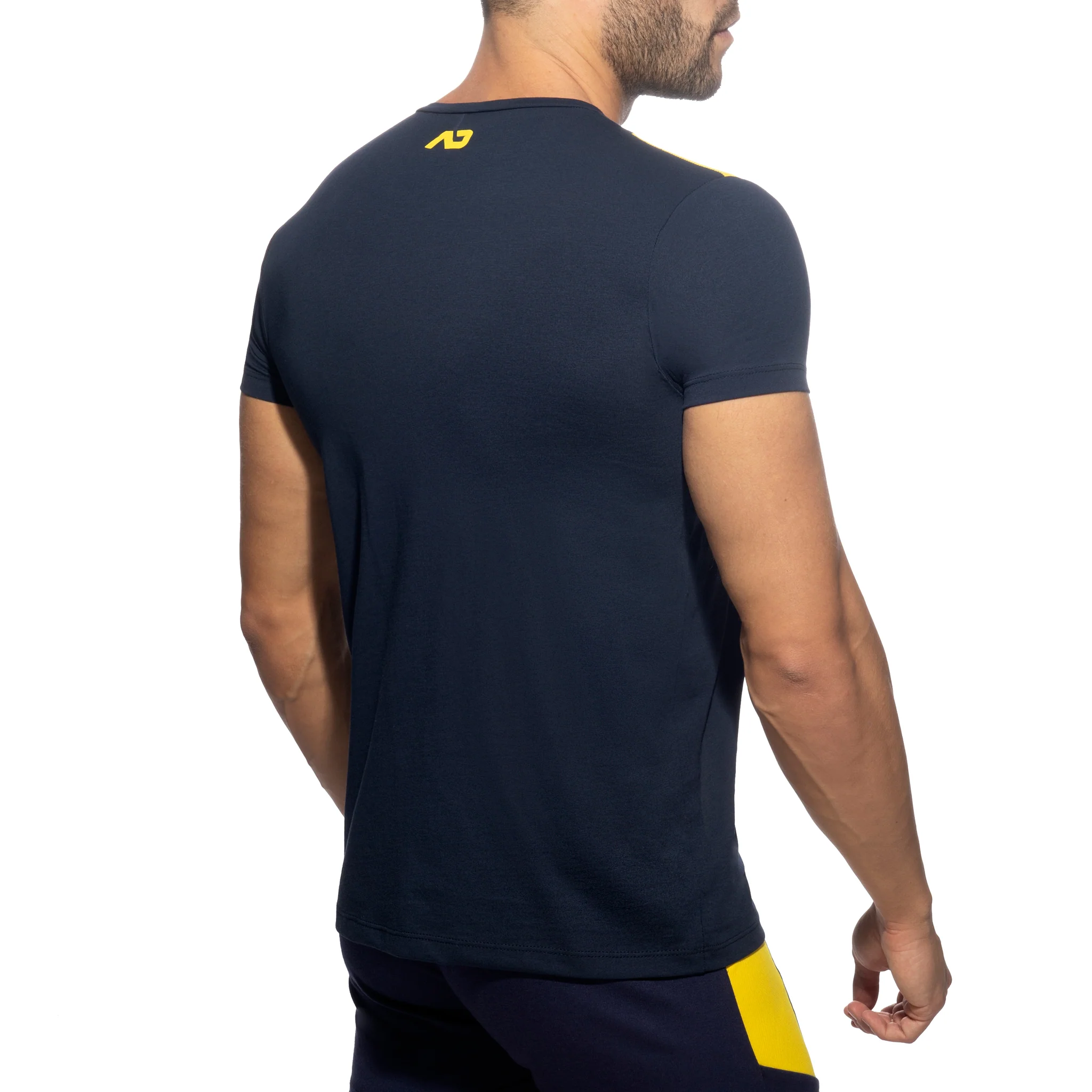 Addicted AD Cotton T-Shirt Navy AD1059 - Image 3
