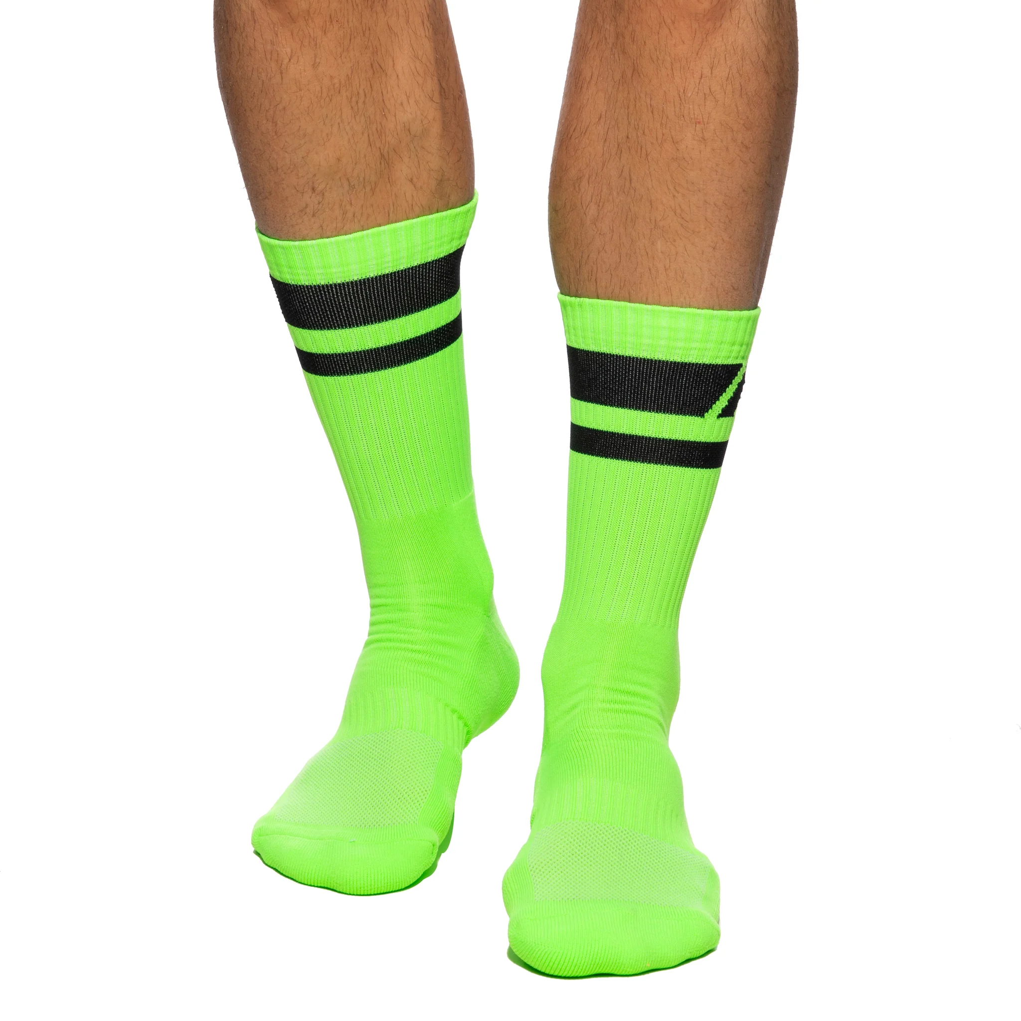 Addicted AD Neon Socks Neon Green AD1217 - Image 2
