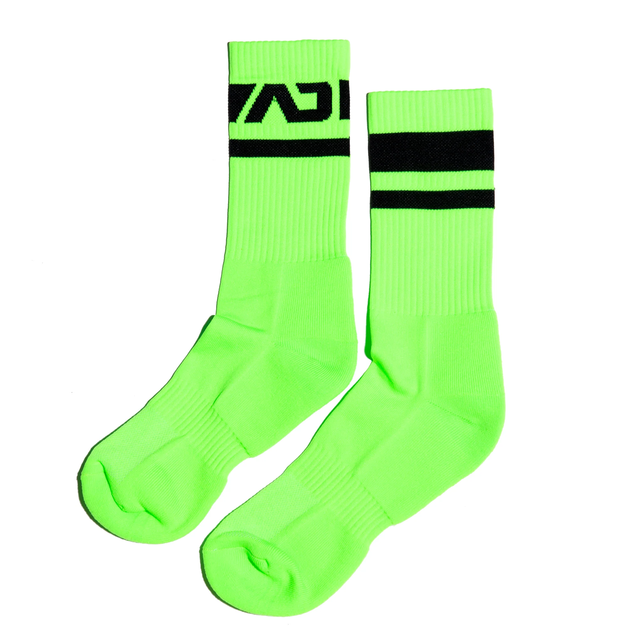 Addicted AD Neon Socks Neon Green AD1217 - Image 3