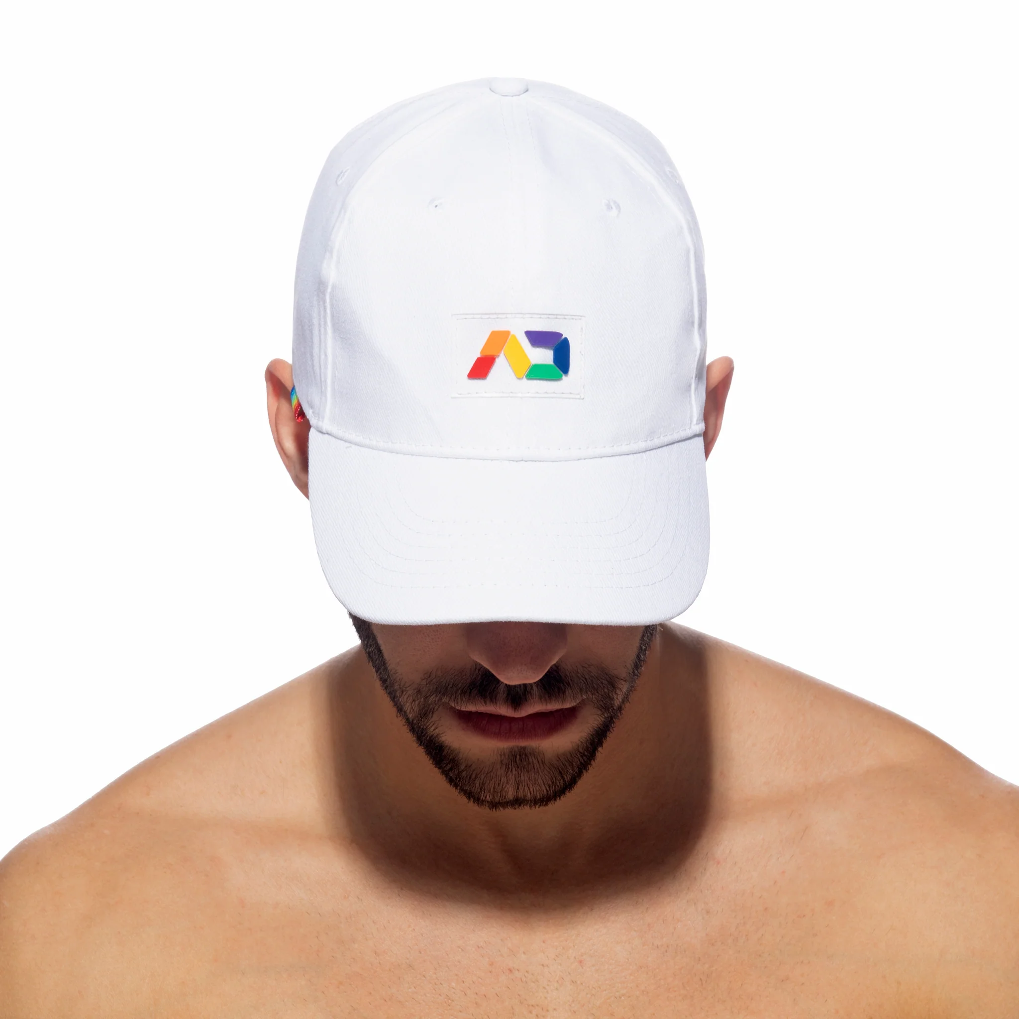 Addicted AD Rainbow Cap White AD1118 - Image 2