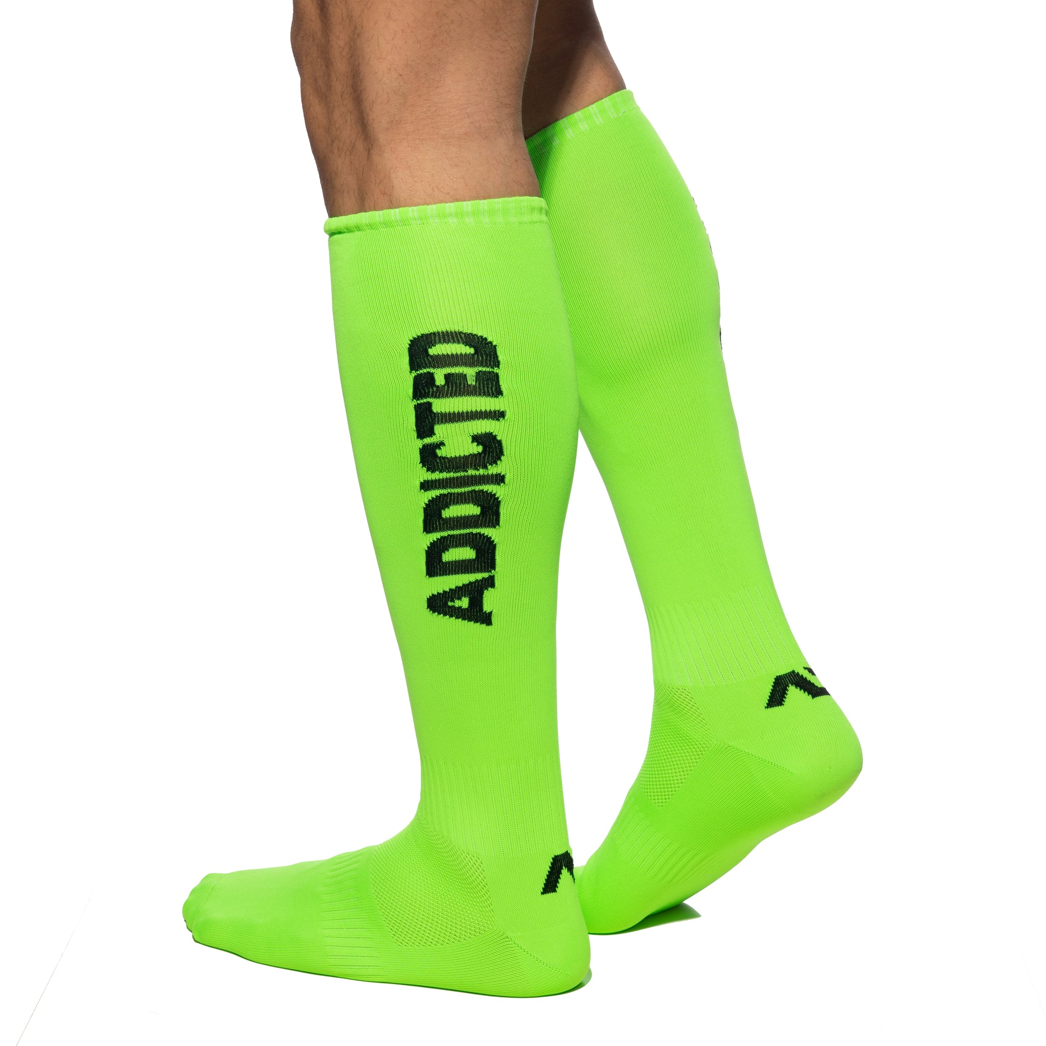 Addicted Neon Socks Neon Green AD1155 - Image 3