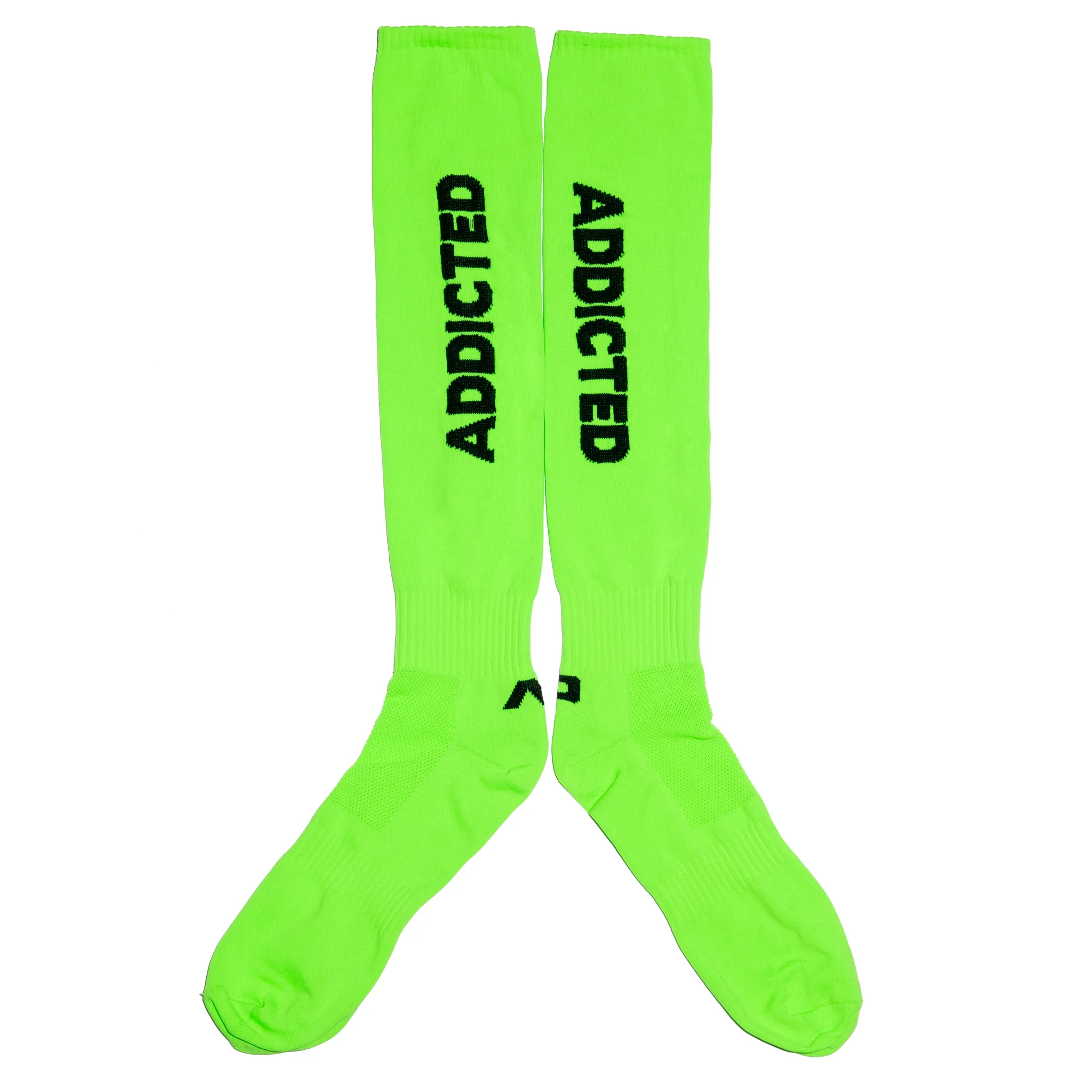 Addicted Neon Socks Neon Green AD1155 - Image 4