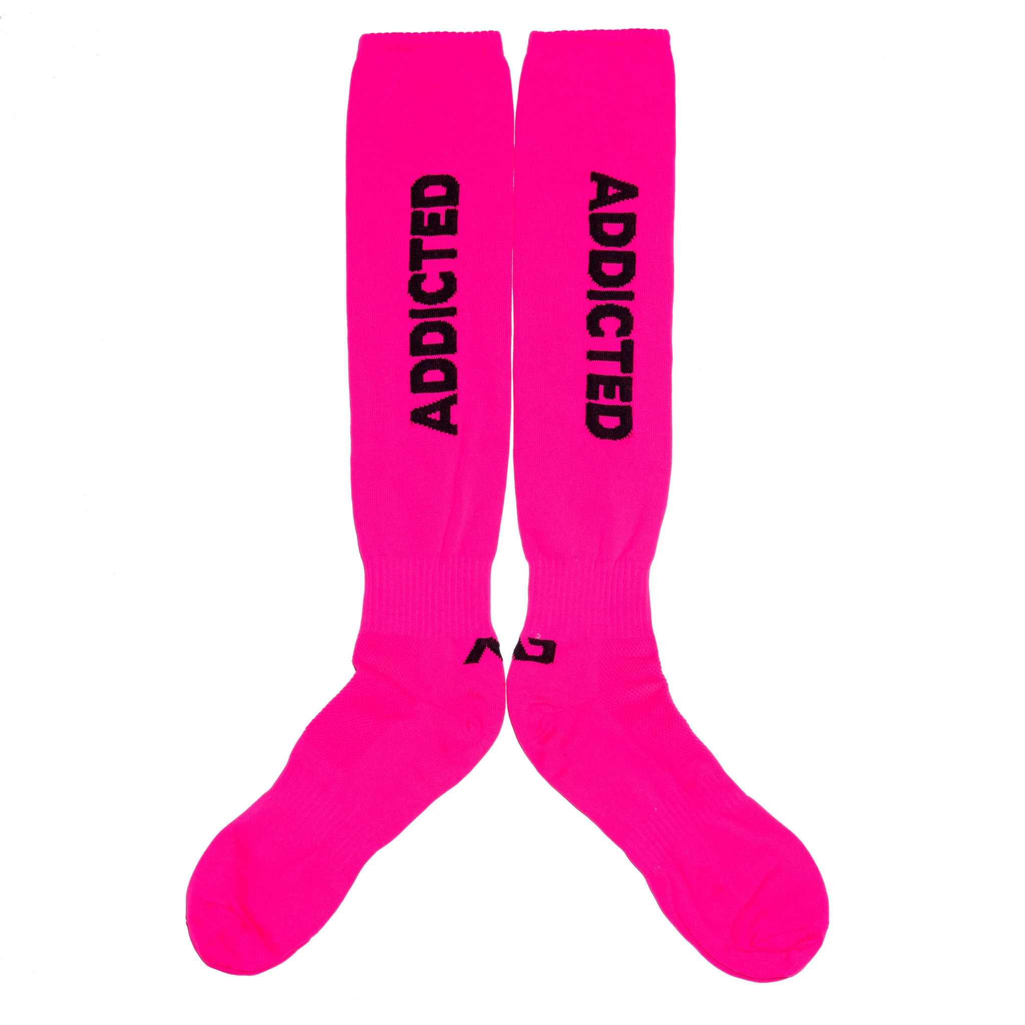 Addicted Neon Socks Neon Pink AD1155 - Image 4