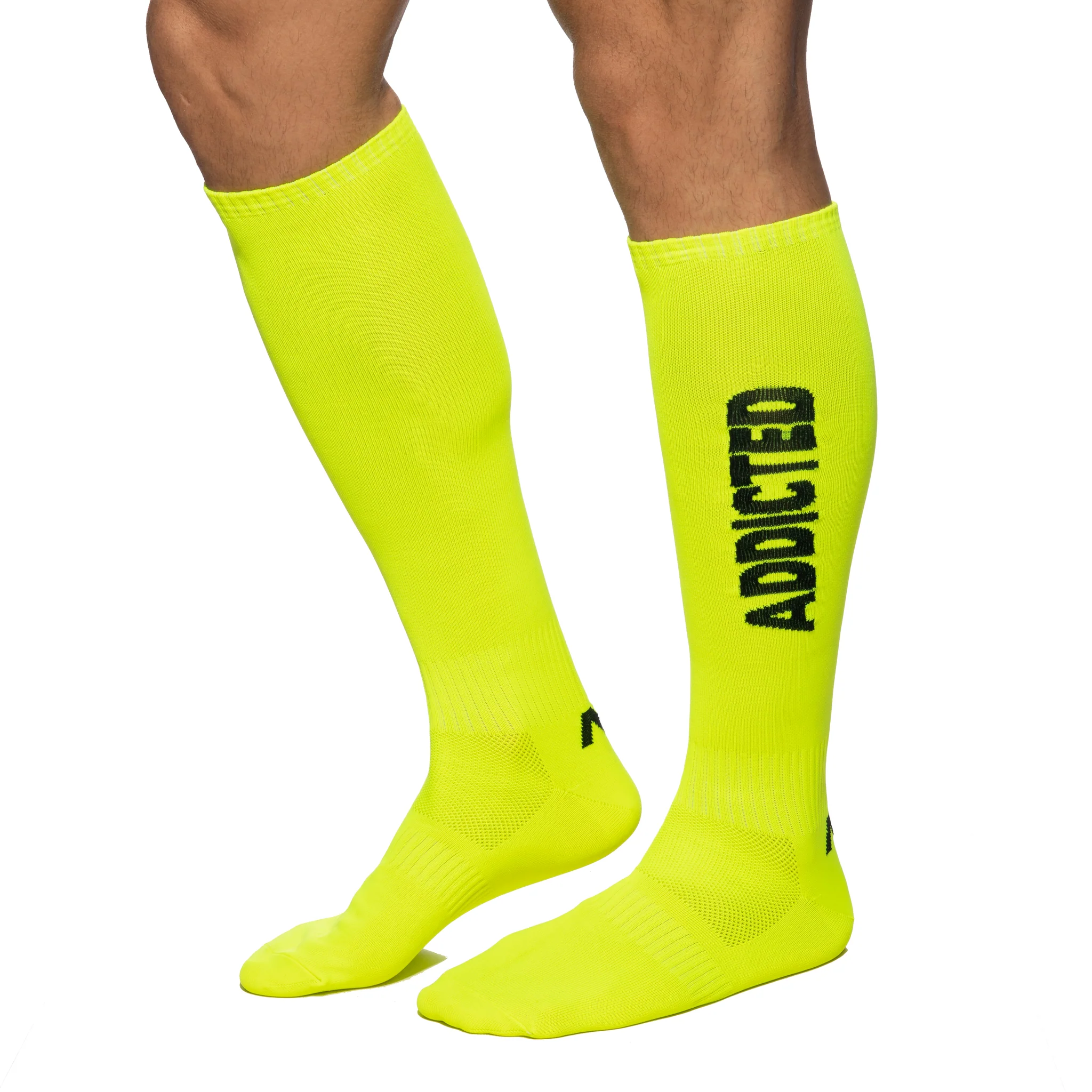 Addicted Neon Socks Neon Yellow AD1155