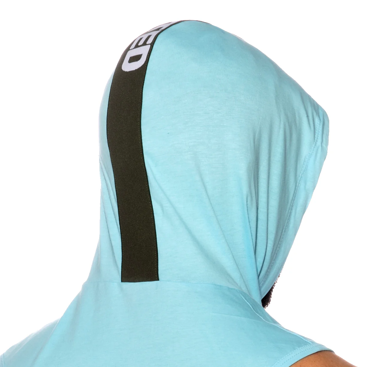 Addicted Band Cotton Hoodie Sky Blue AD1001 - Image 4