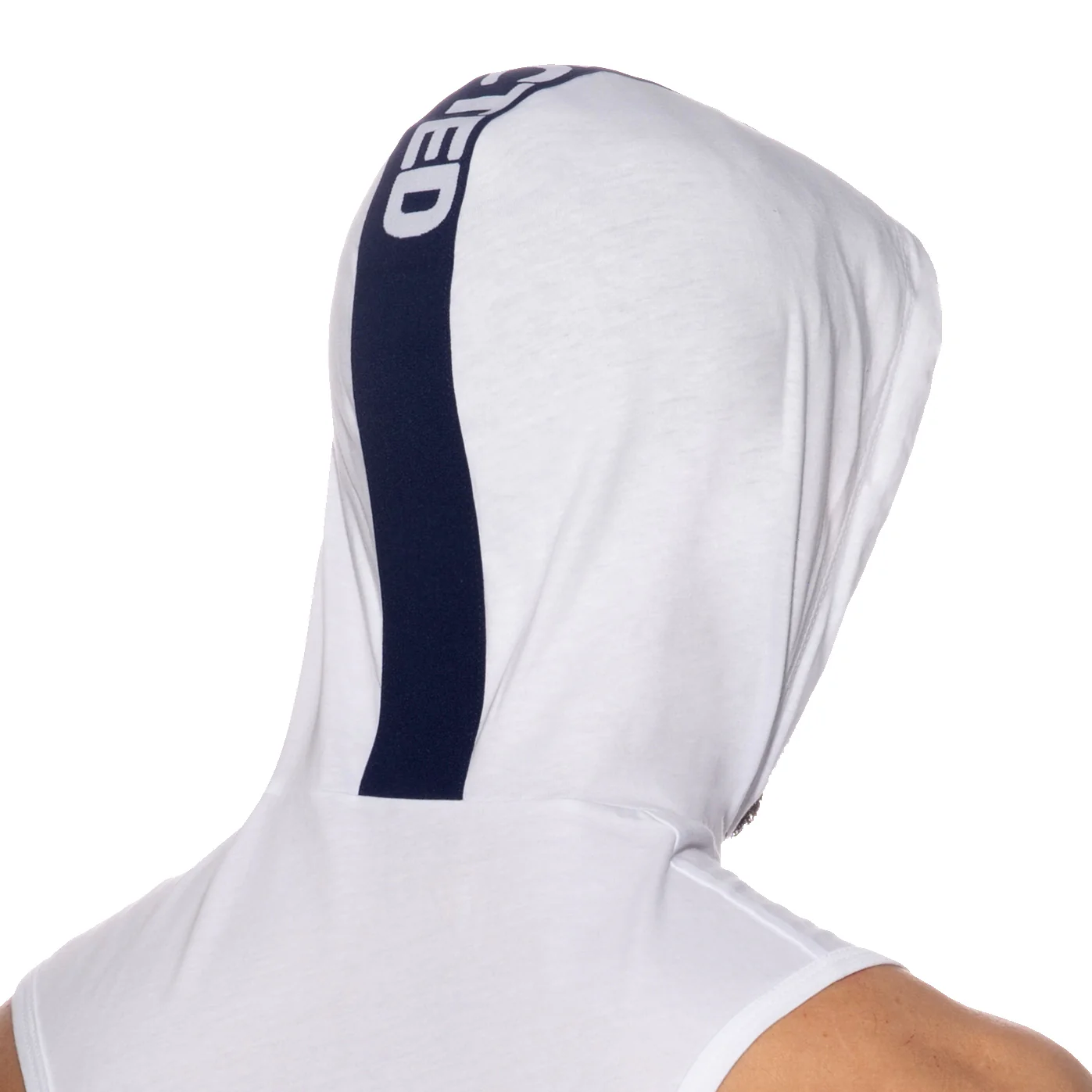 Addicted Band Cotton Hoodie White AD1001 - Image 4
