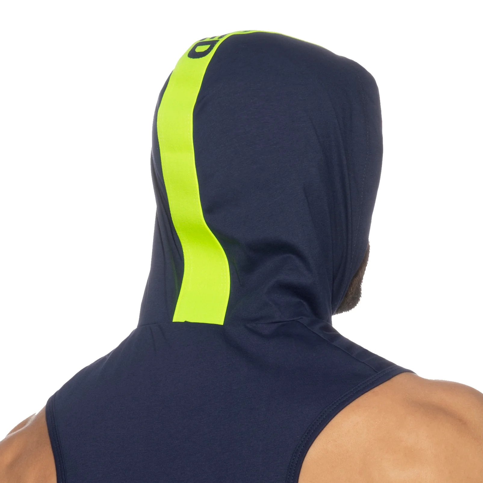 Addicted Band Cotton Hoodie Navy AD1001 - Image 4