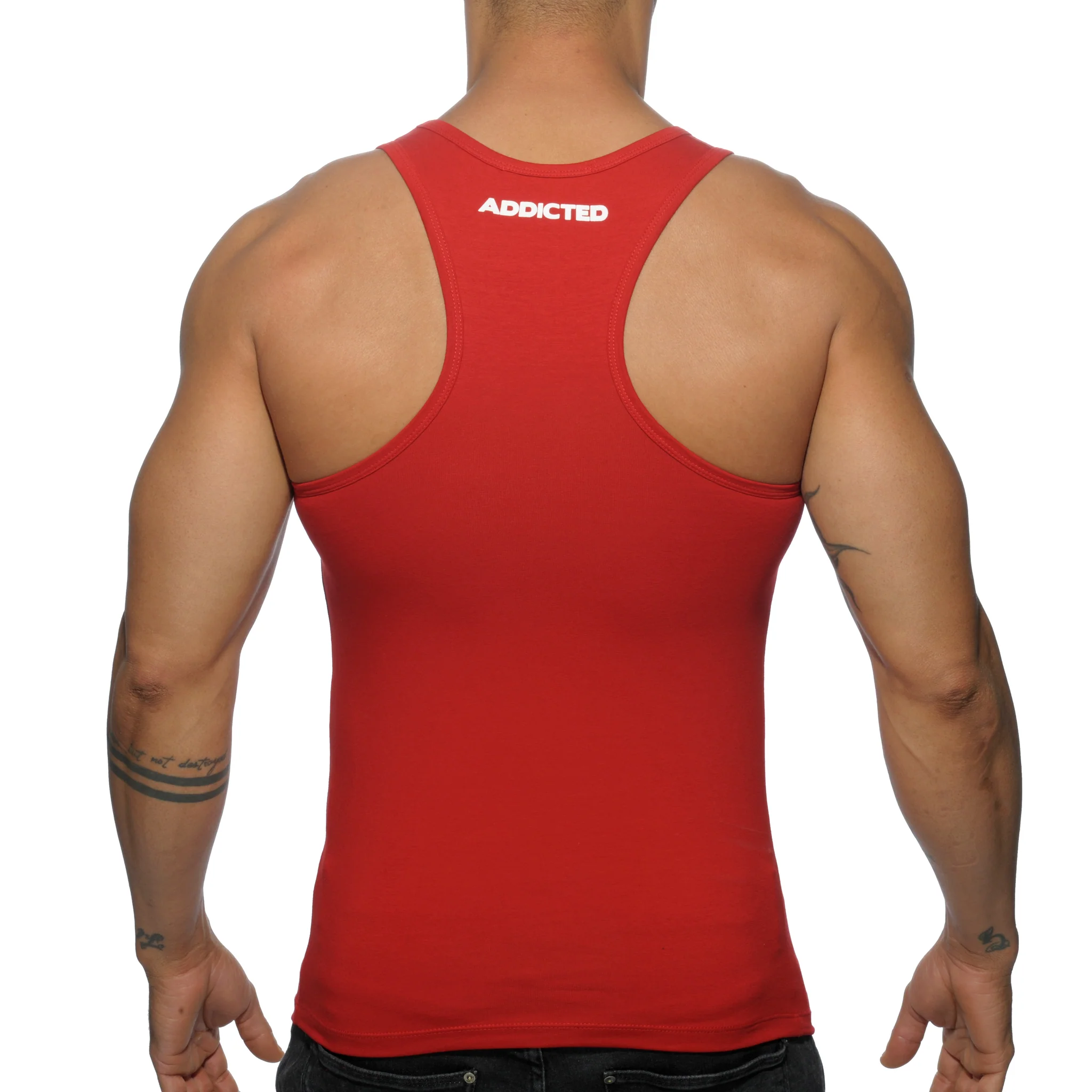 Addicted Basic AD Tank Top Red AD457 - Image 3