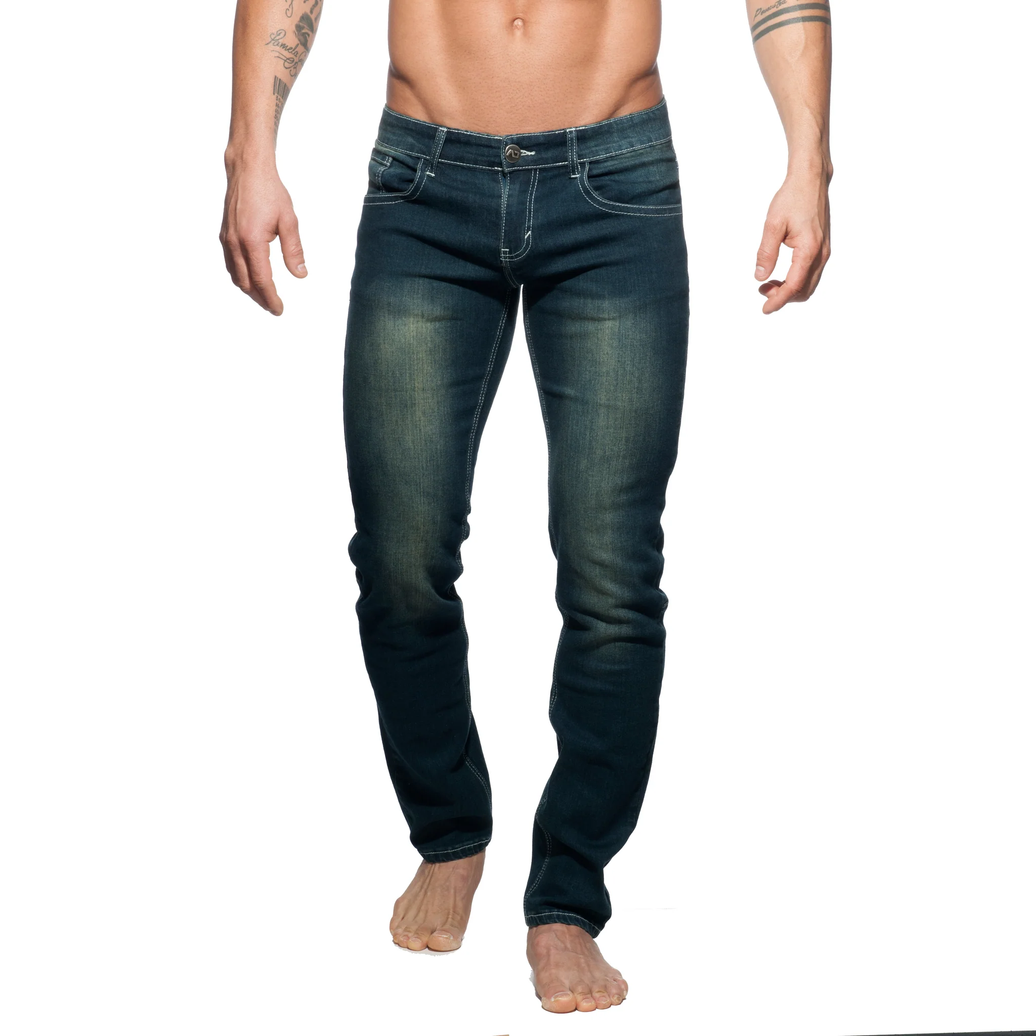 Addicted Basic Jeans Dark Jeans AD636 - Image 2