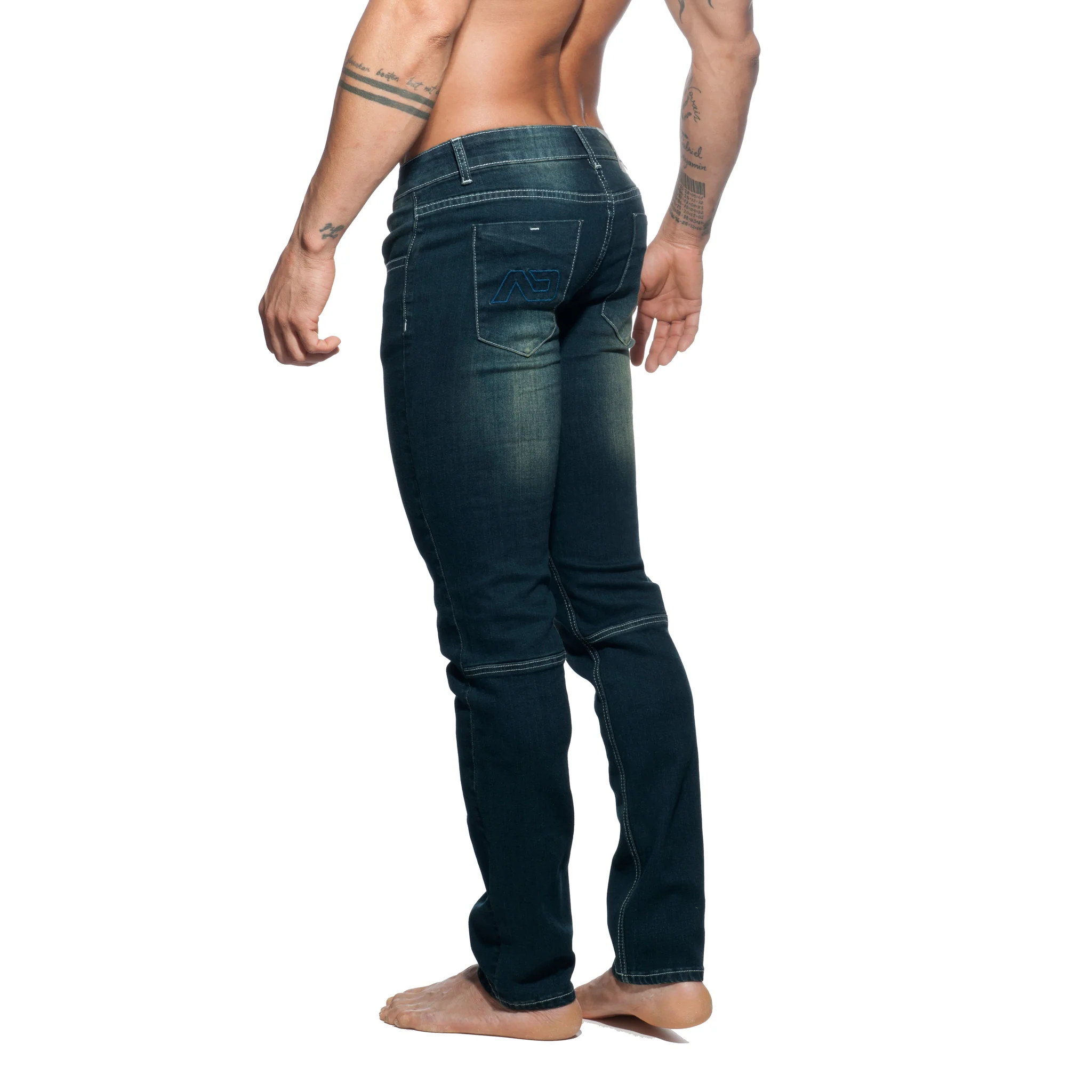 Addicted Basic Jeans Dark Jeans AD636 - Image 4