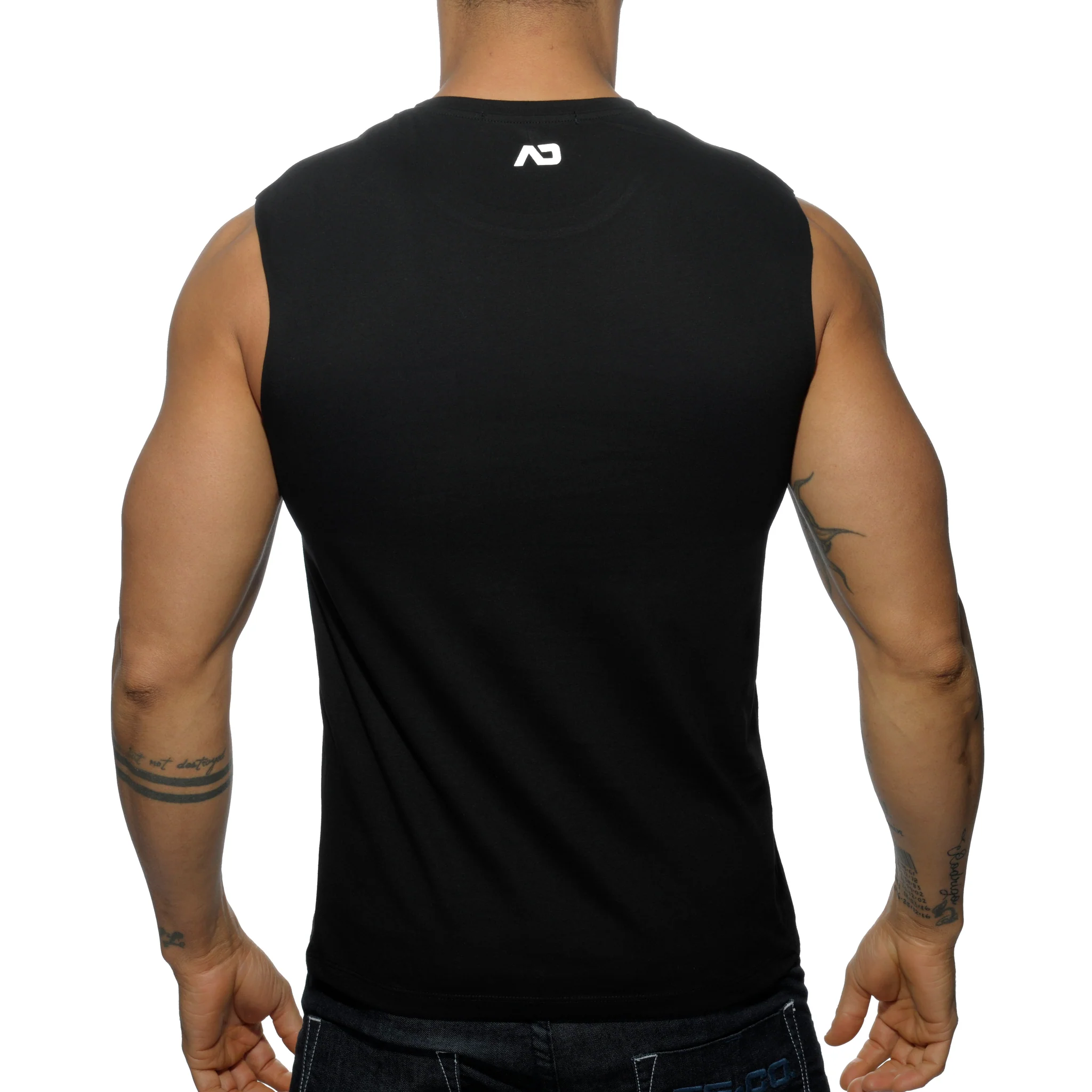 Addicted Basic Tank Top Black AD531 - Image 3