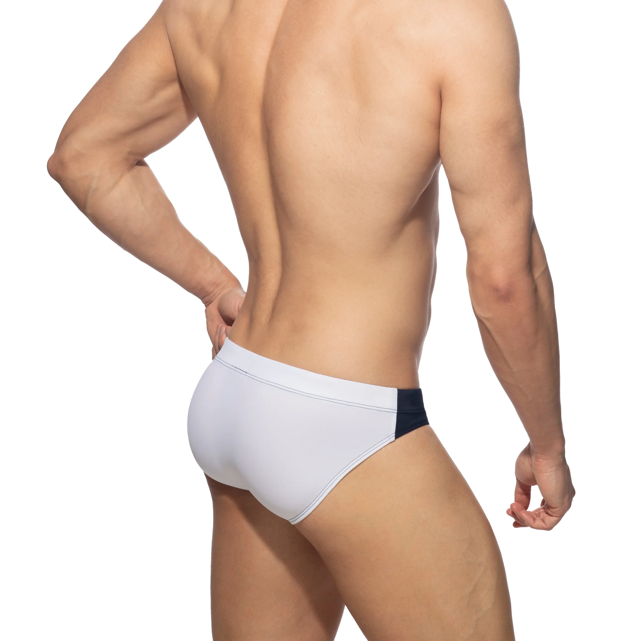 Addicted Bicolor Swim Brief Navy ADS315 - Image 3