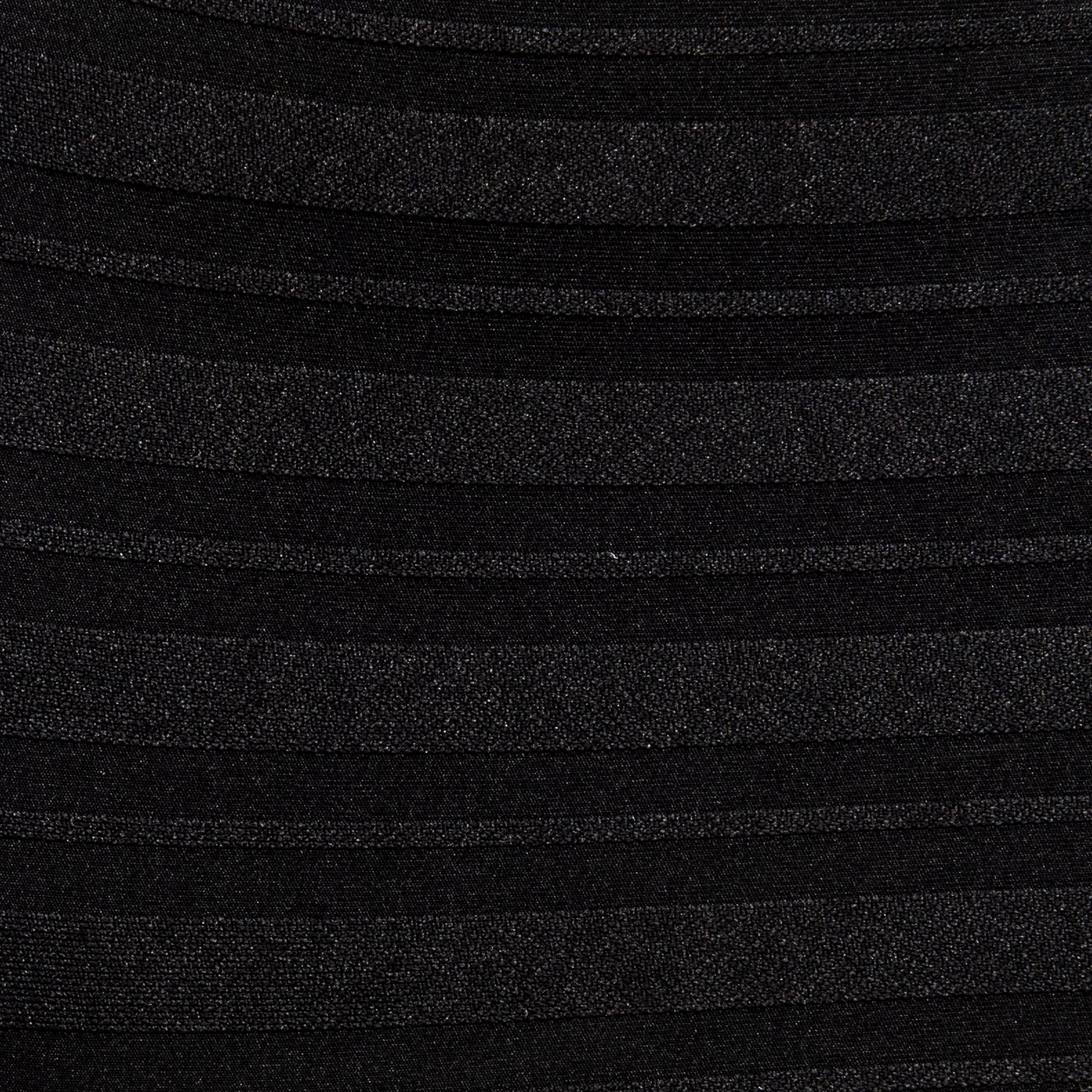 Addicted Black Stripes Bikini Brief Black AD1419 - Image 4