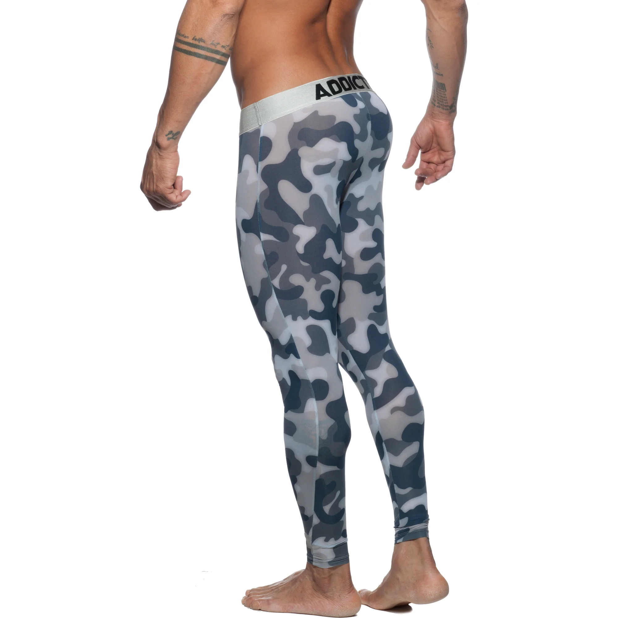 Addicted Camo Long John Grey Camouflage AD694 - Image 3