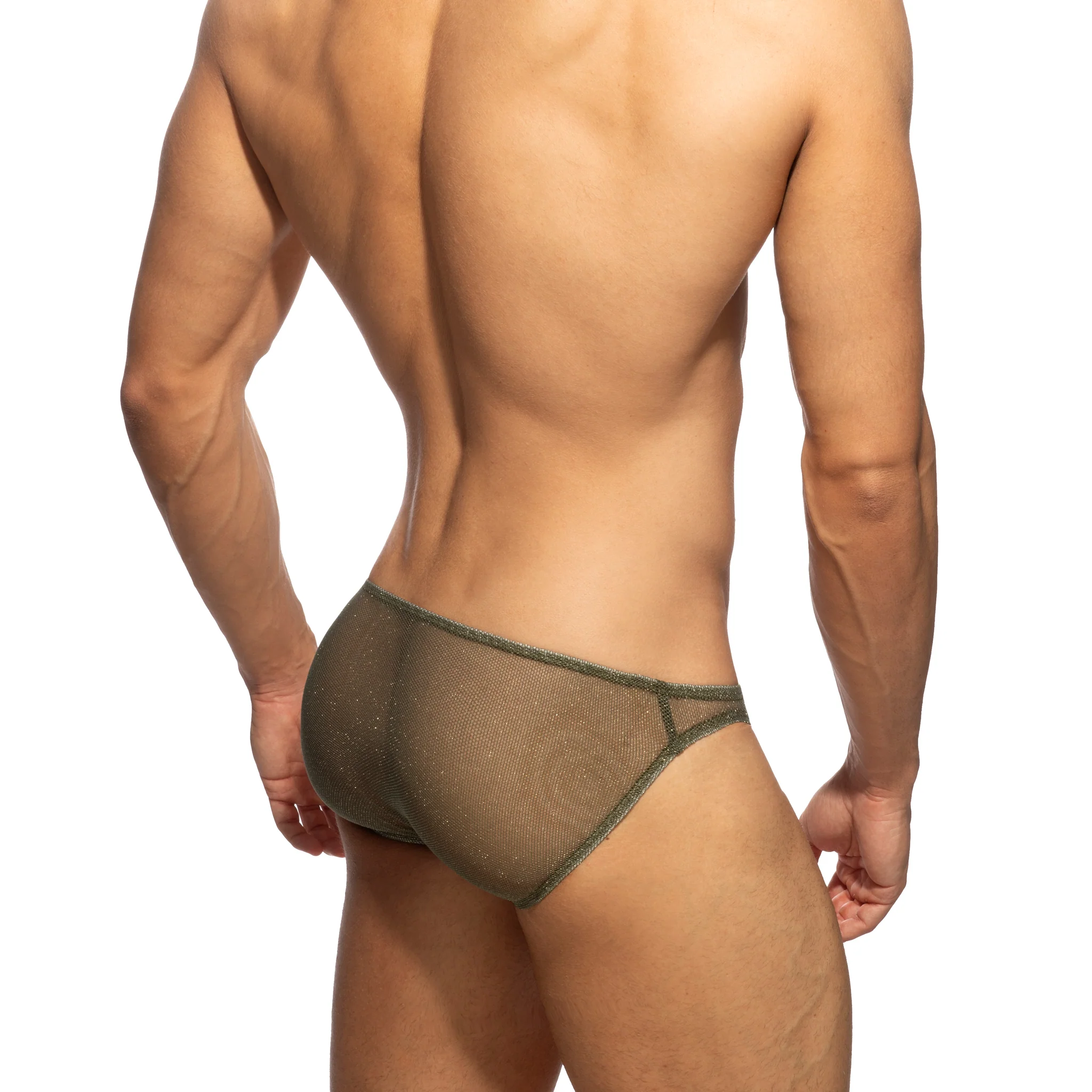 Addicted Charm Bikini Brief Khaki AD1293 - Image 3