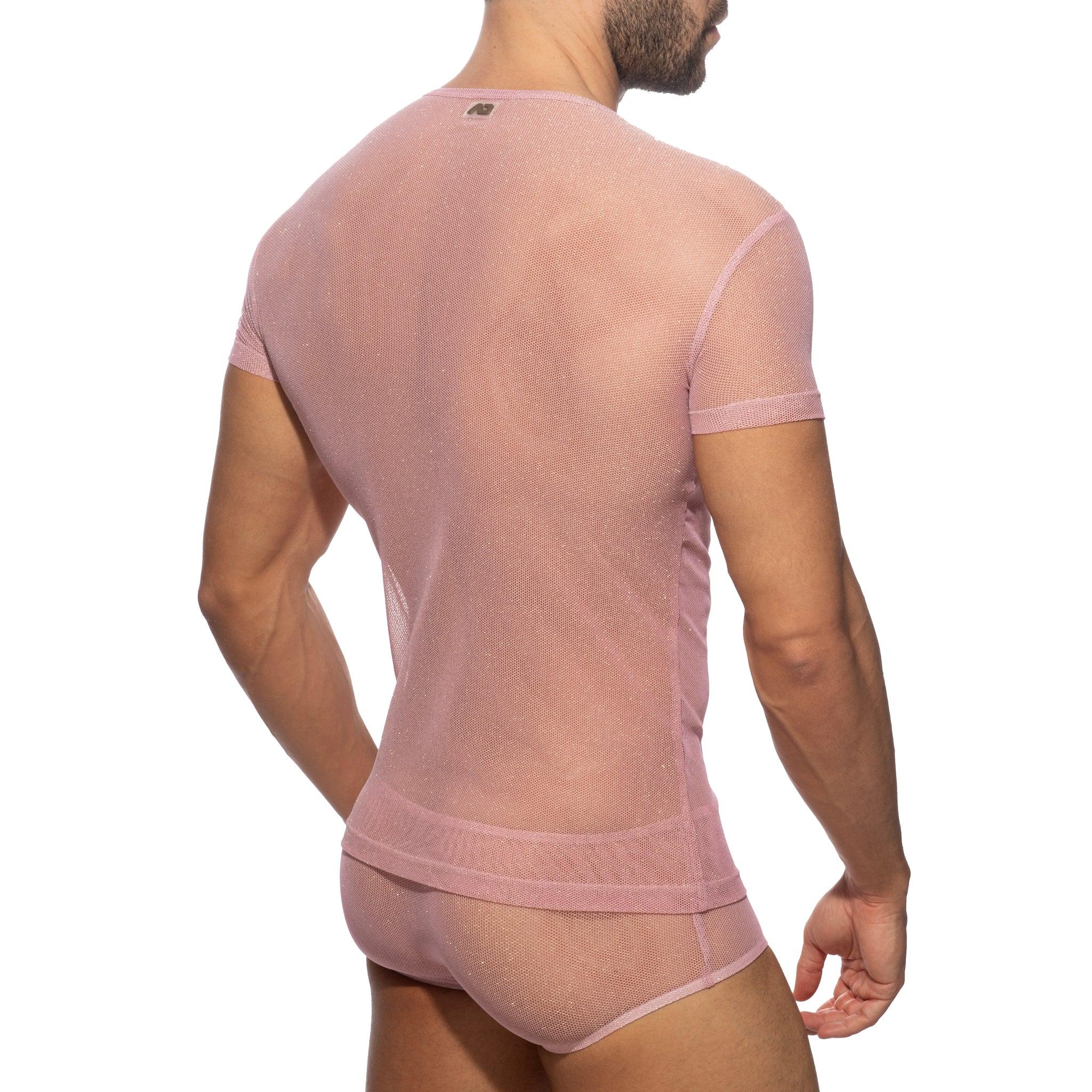 Addicted Charm T-Shirt Baby Pink AD1296 - Image 3