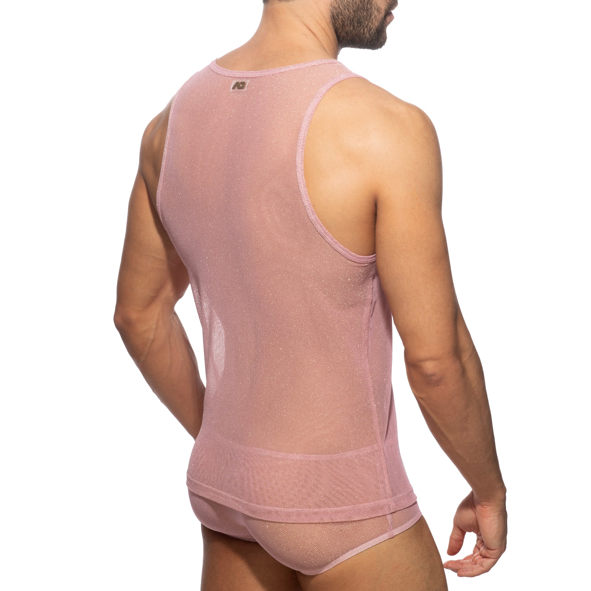 Addicted Charm Tank Top Baby Pink AD1297 - Image 3
