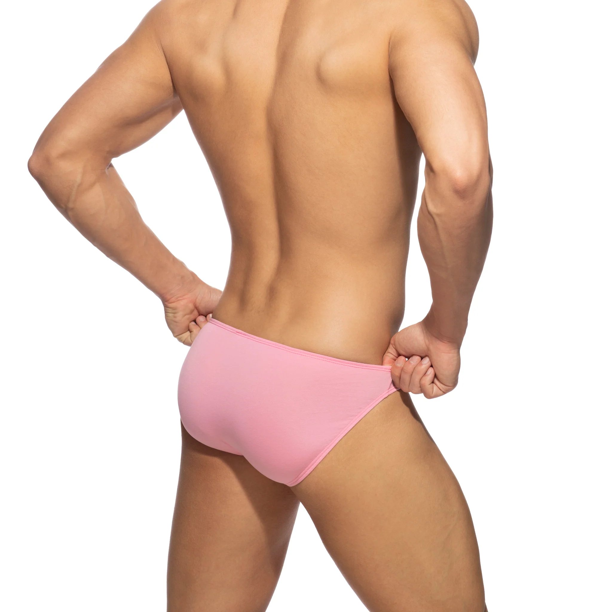Addicted Cotton Bikini Brief Baby Pink AD985 - Image 3