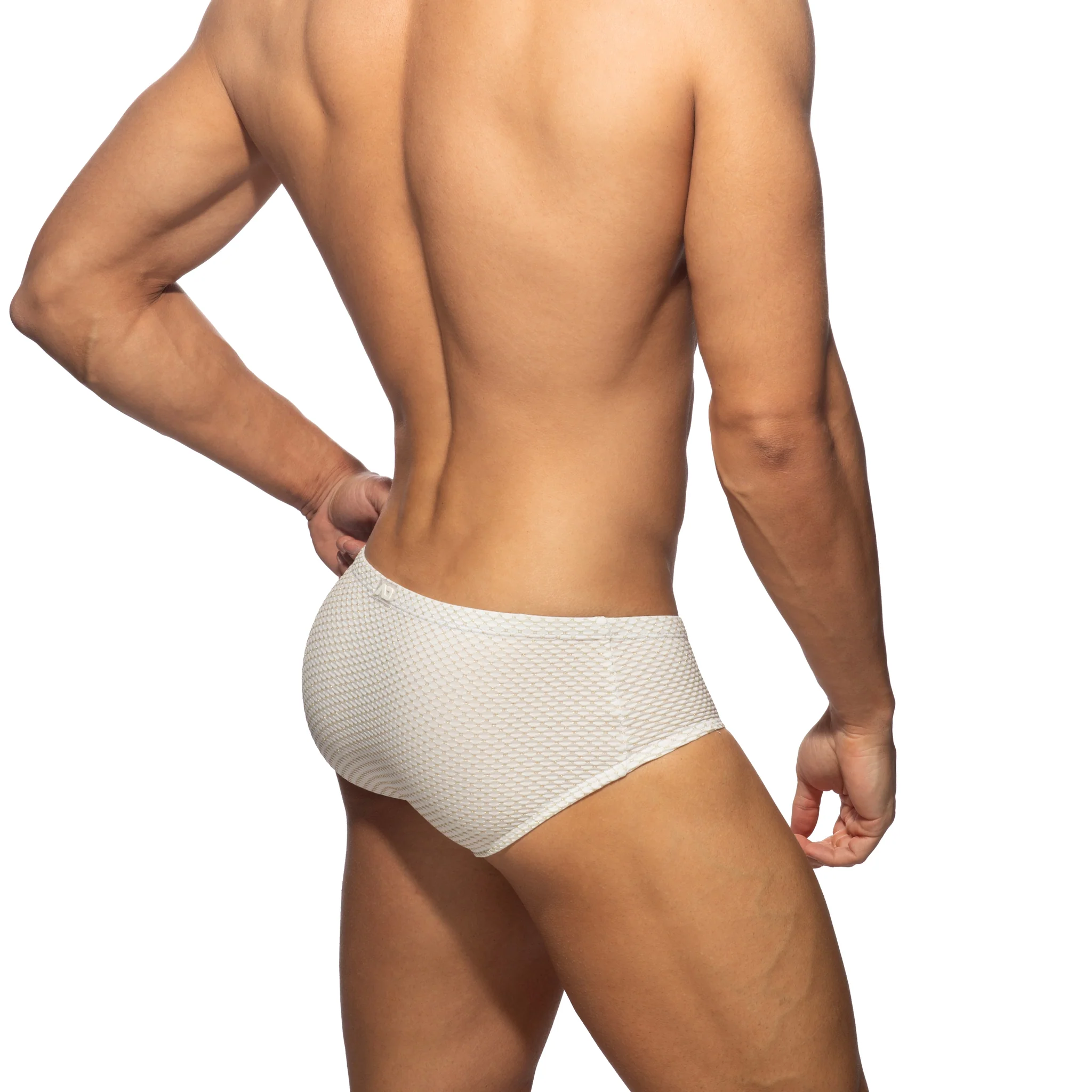 Addicted Deluxe Brief White AD1408 - Image 3