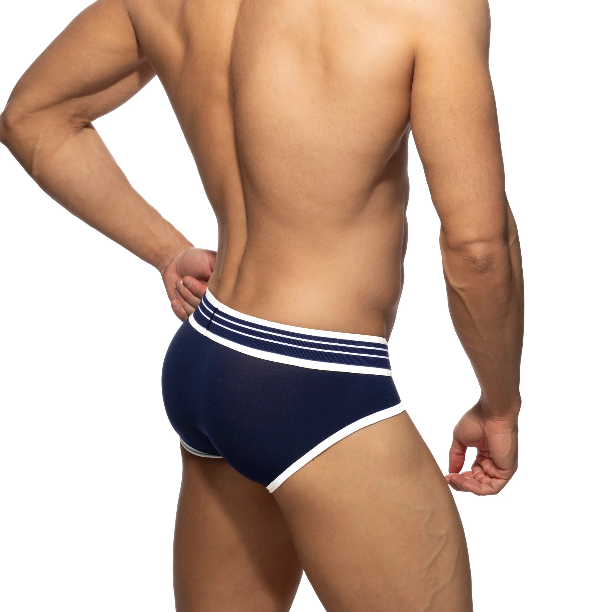 Addicted Double Trouble Brief Navy AD1282 - Image 3
