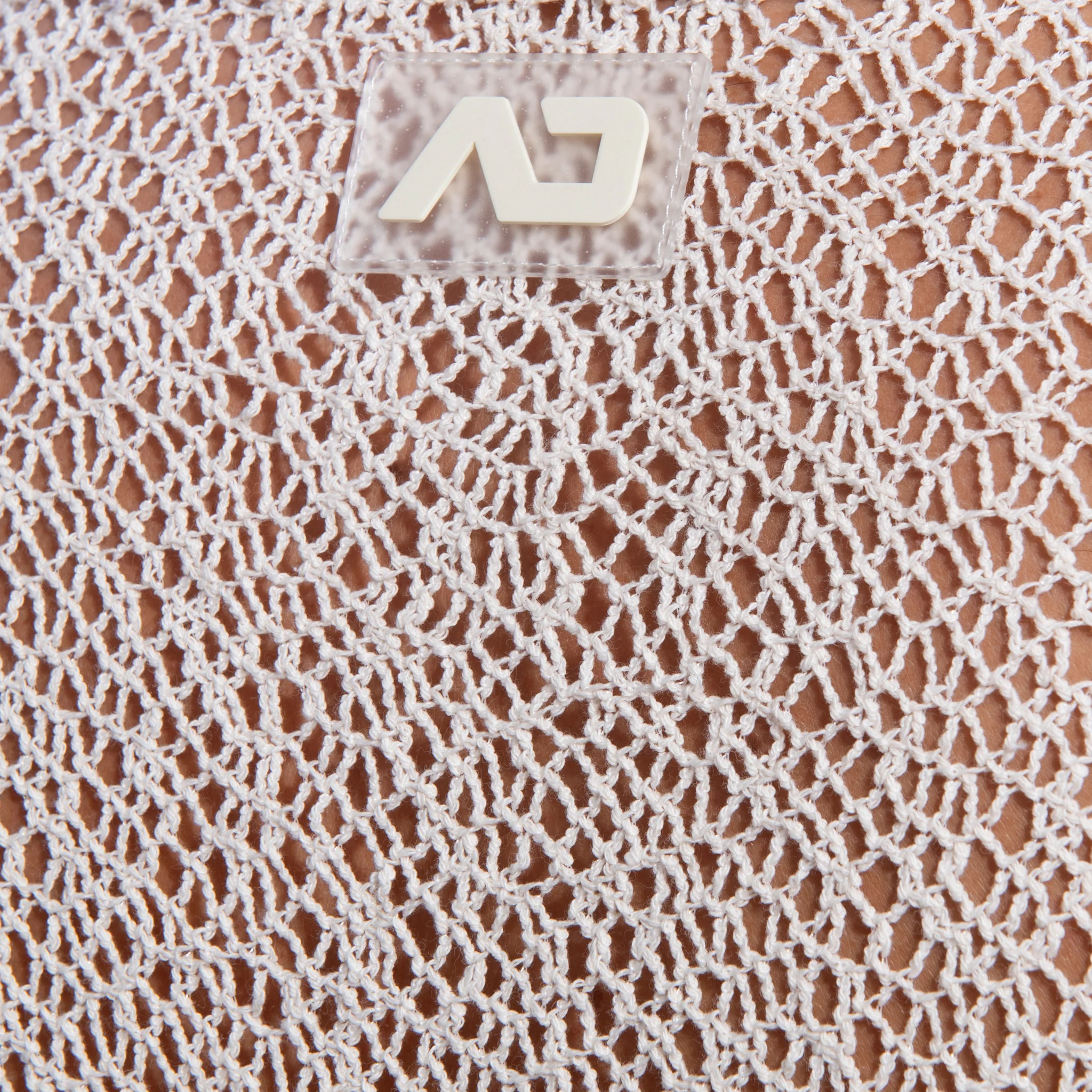 Addicted Eco Chique Knit Dress Ivory AD1267 - Image 4