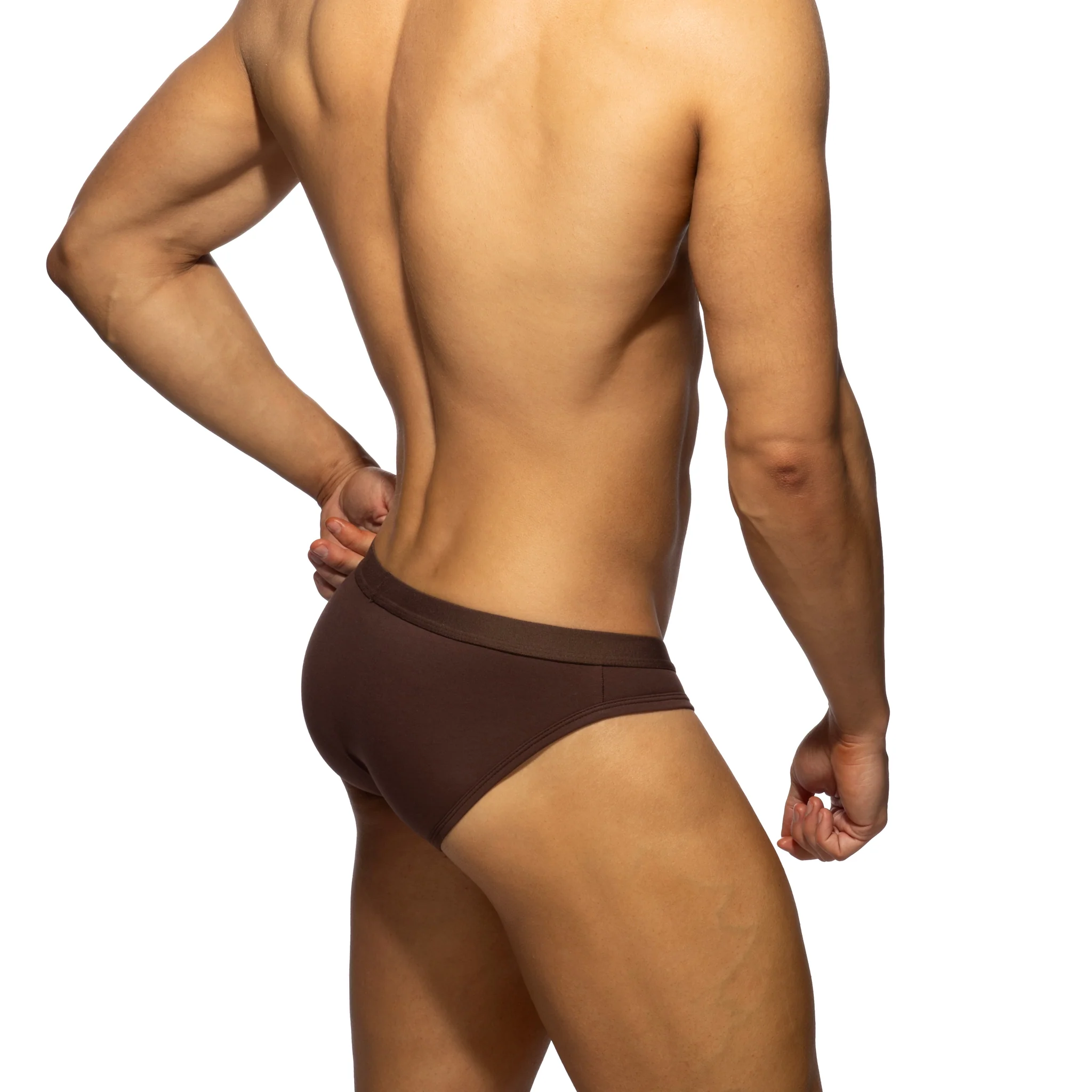 Addicted Essential AD Bikini Brief Brown AD1404 - Image 3
