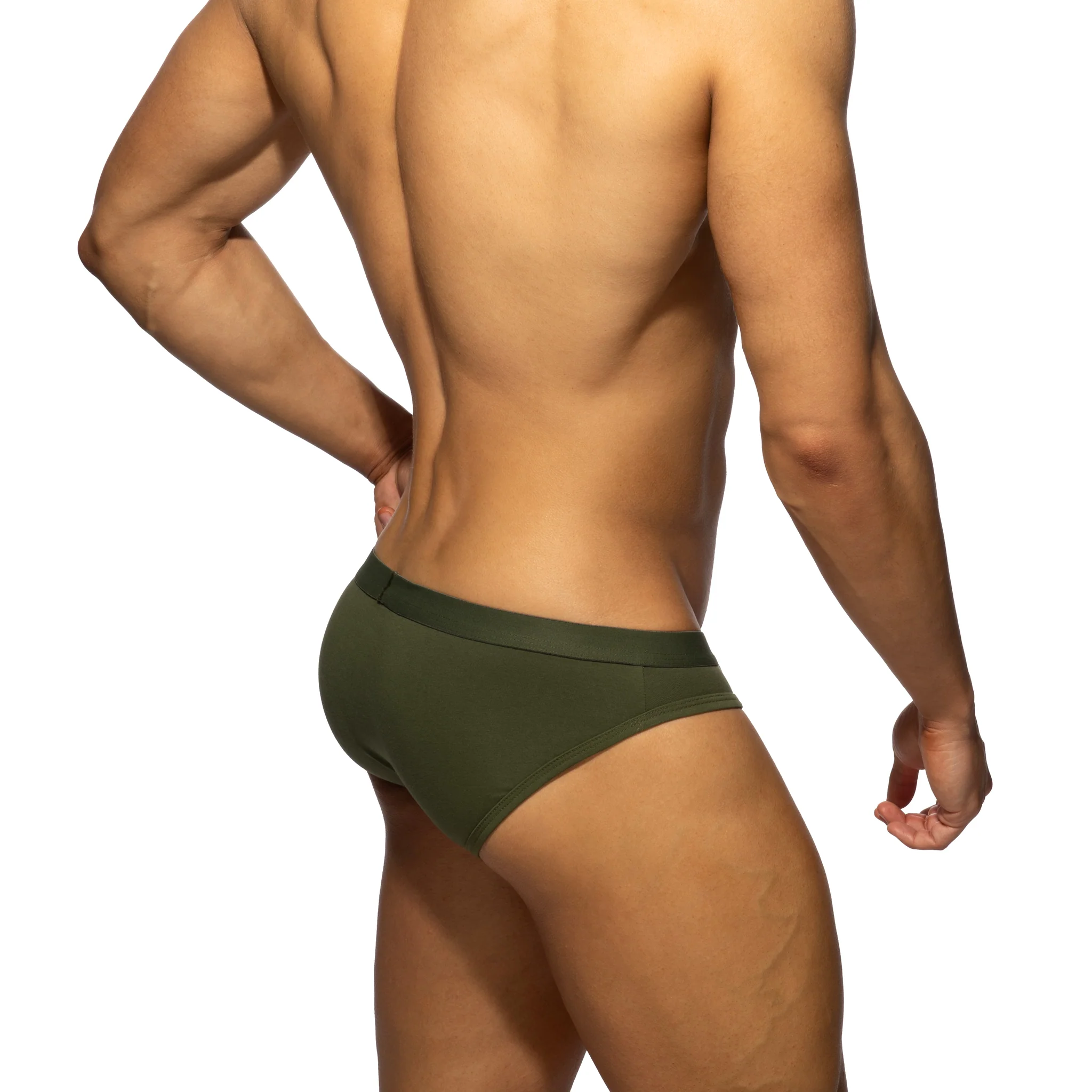 Addicted Essential AD Bikini Brief Khaki AD1404 - Image 3