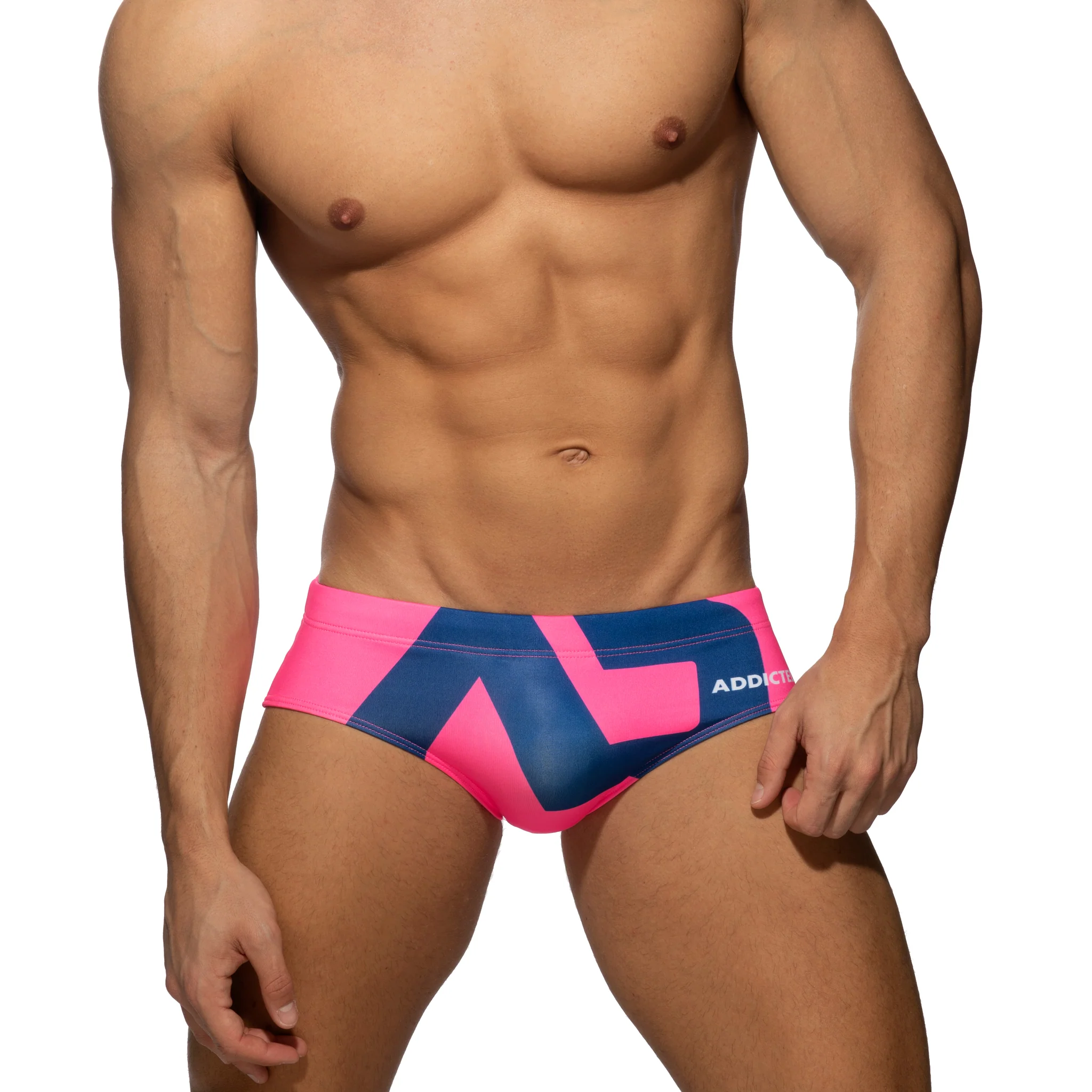 Addicted Extra-Large Logo Brief Fuchsia ADS045 - Image 2