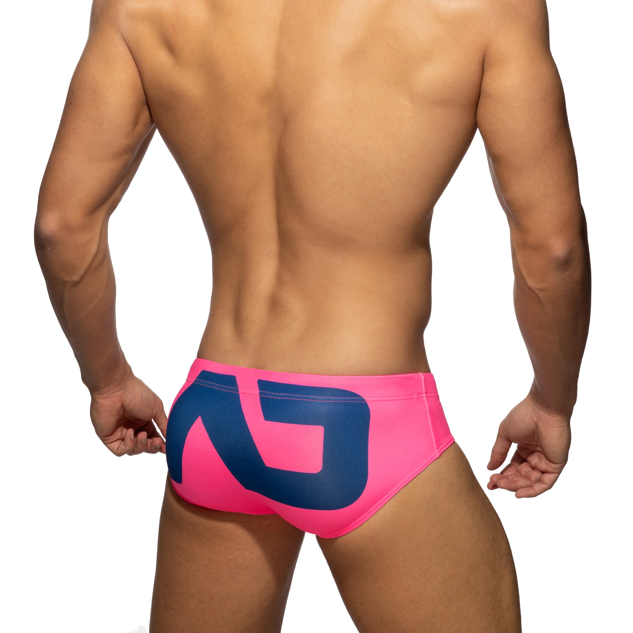 Addicted Extra-Large Logo Brief Fuchsia ADS045 - Image 3