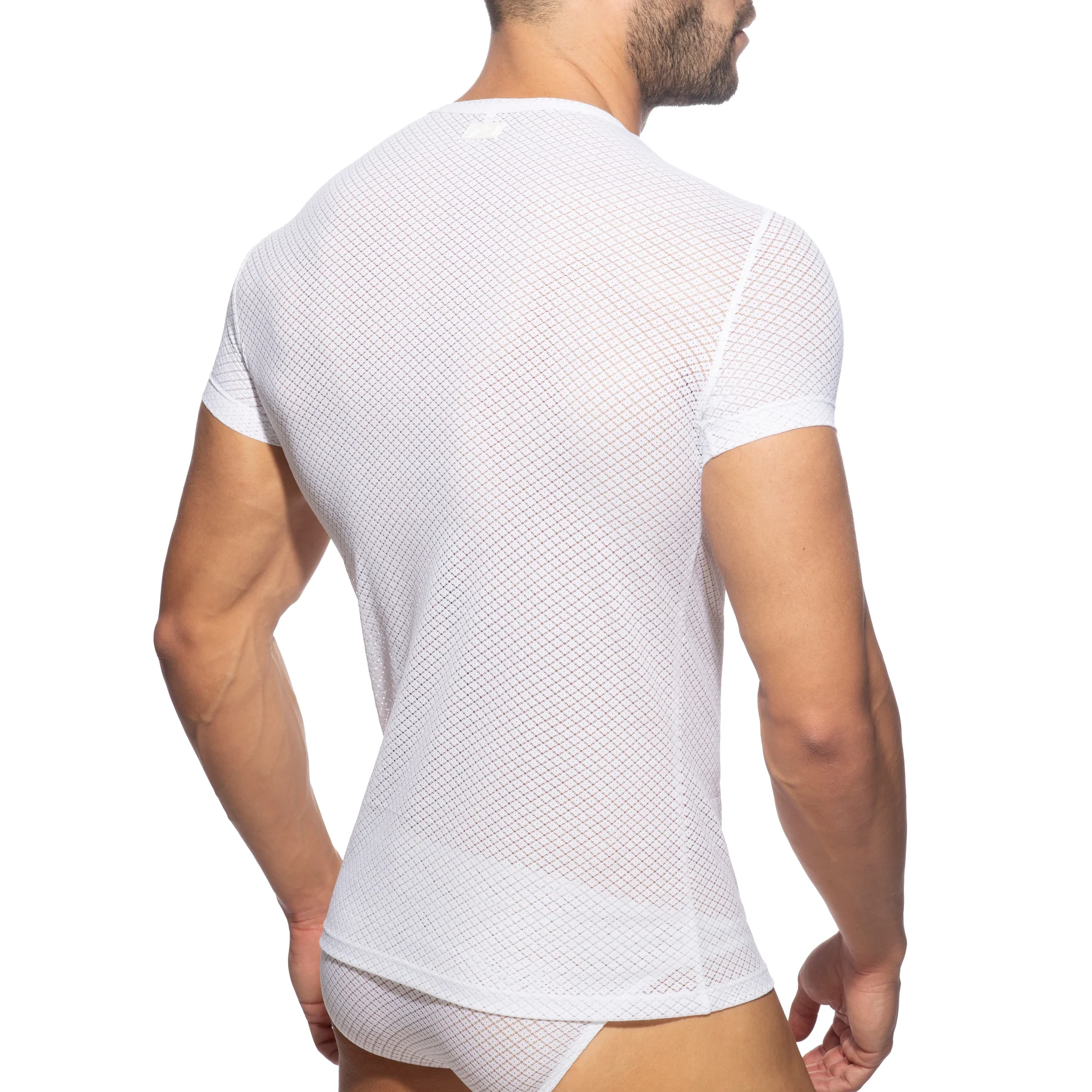 Addicted Fantasy Diamond T-Shirt White AD1081 - Image 3