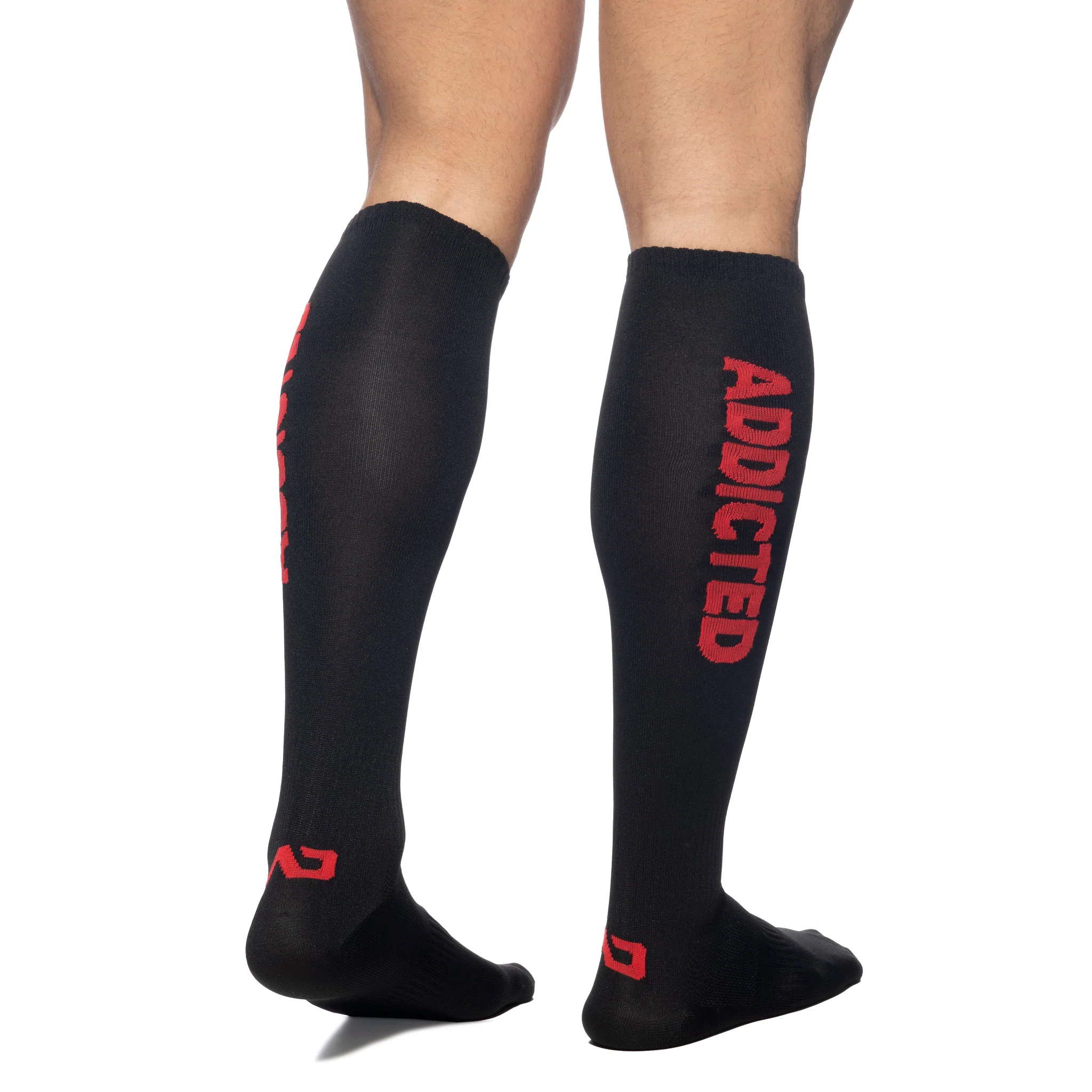Addicted Fetish Socks Red AD381 - Image 3