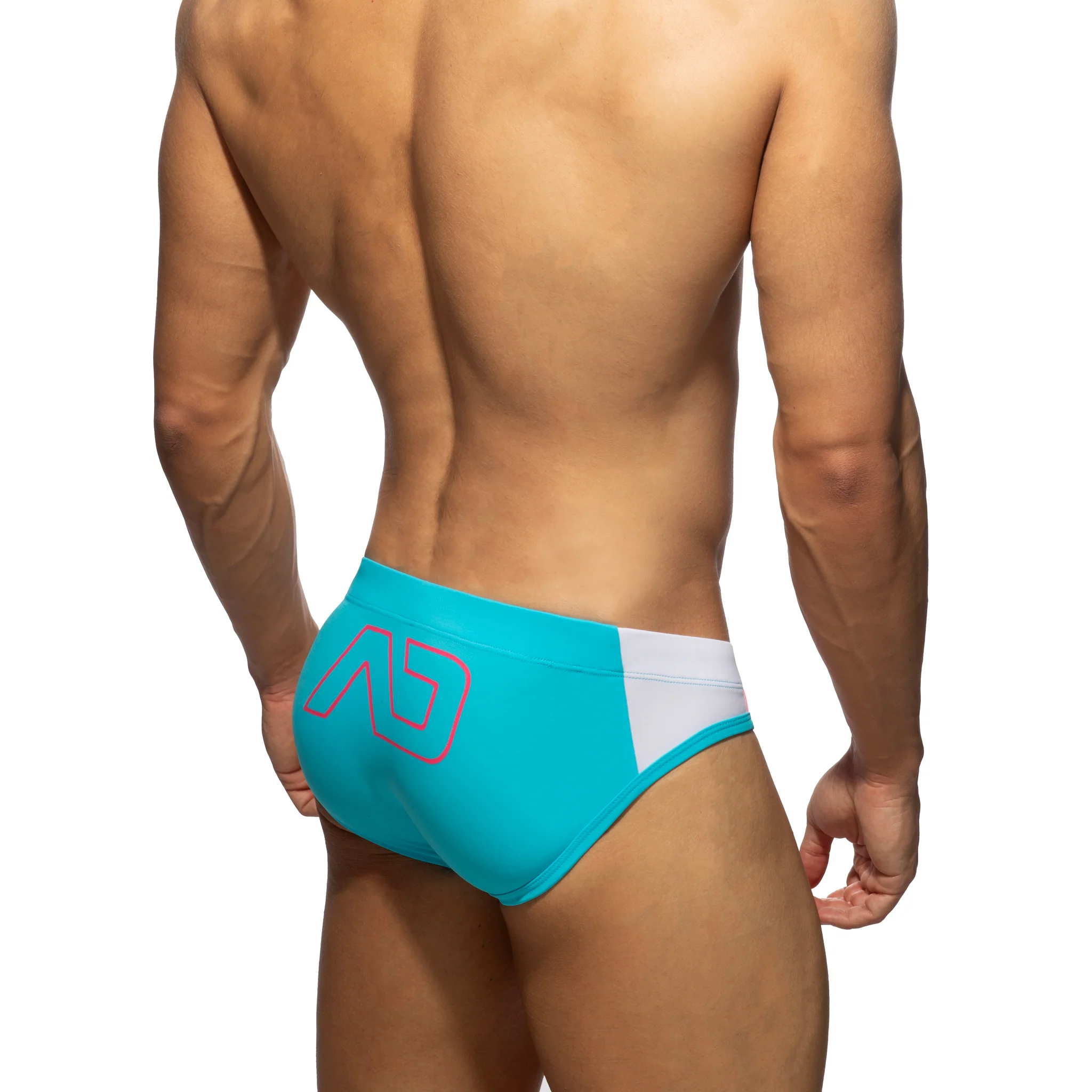 Addicted Flash AD Swim Brief Turquoise ADS342 - Image 3