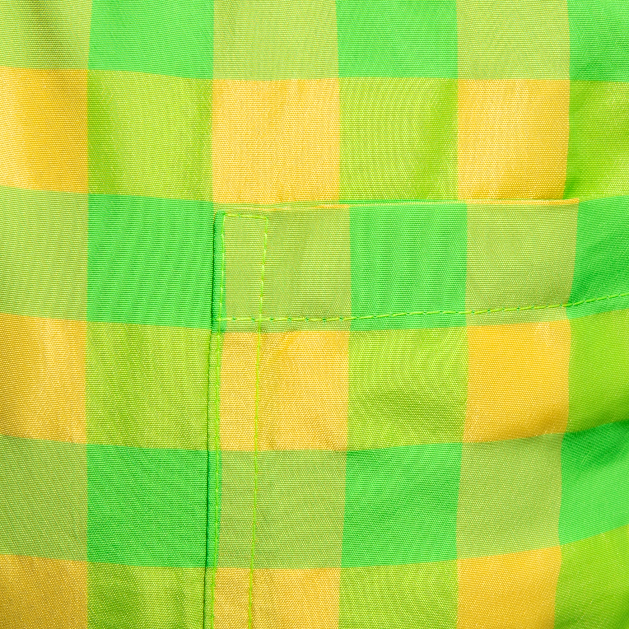 Addicted Flashy Squares Swim Shorts Yellow ADS350 - Image 4