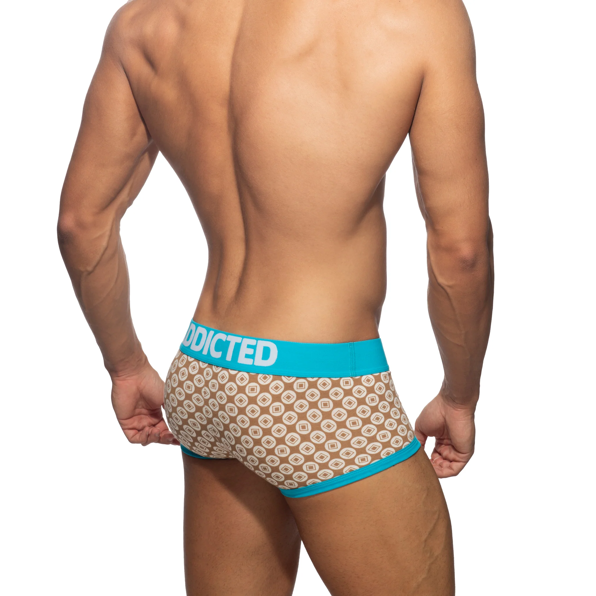Addicted Geometric Trunk Beige AD1206 - Image 3
