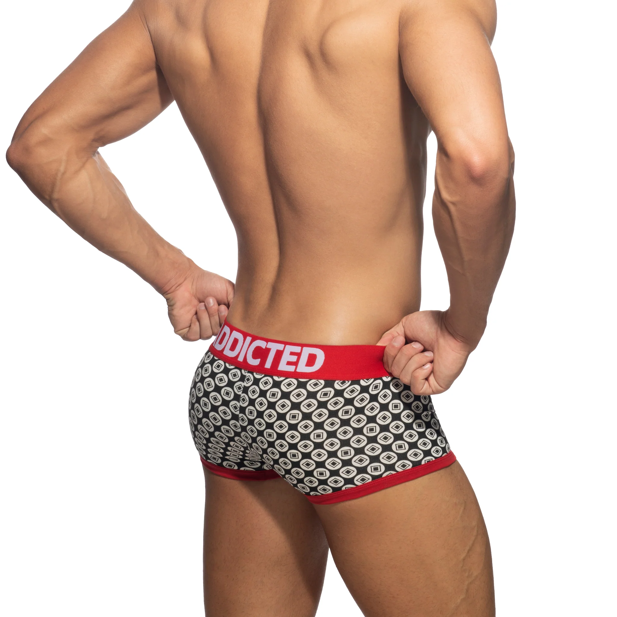 Addicted Geometric Trunk Black AD1206 - Image 3