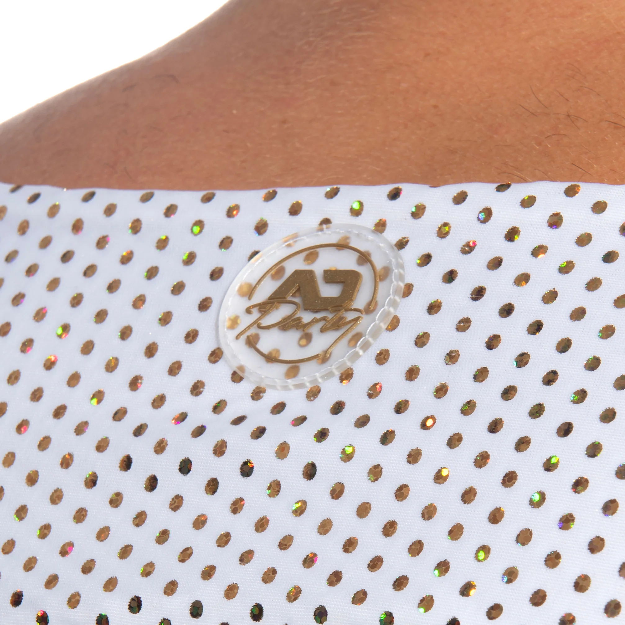 Addicted Gold Spots Party Body Harness Gold ADP19 - Image 4