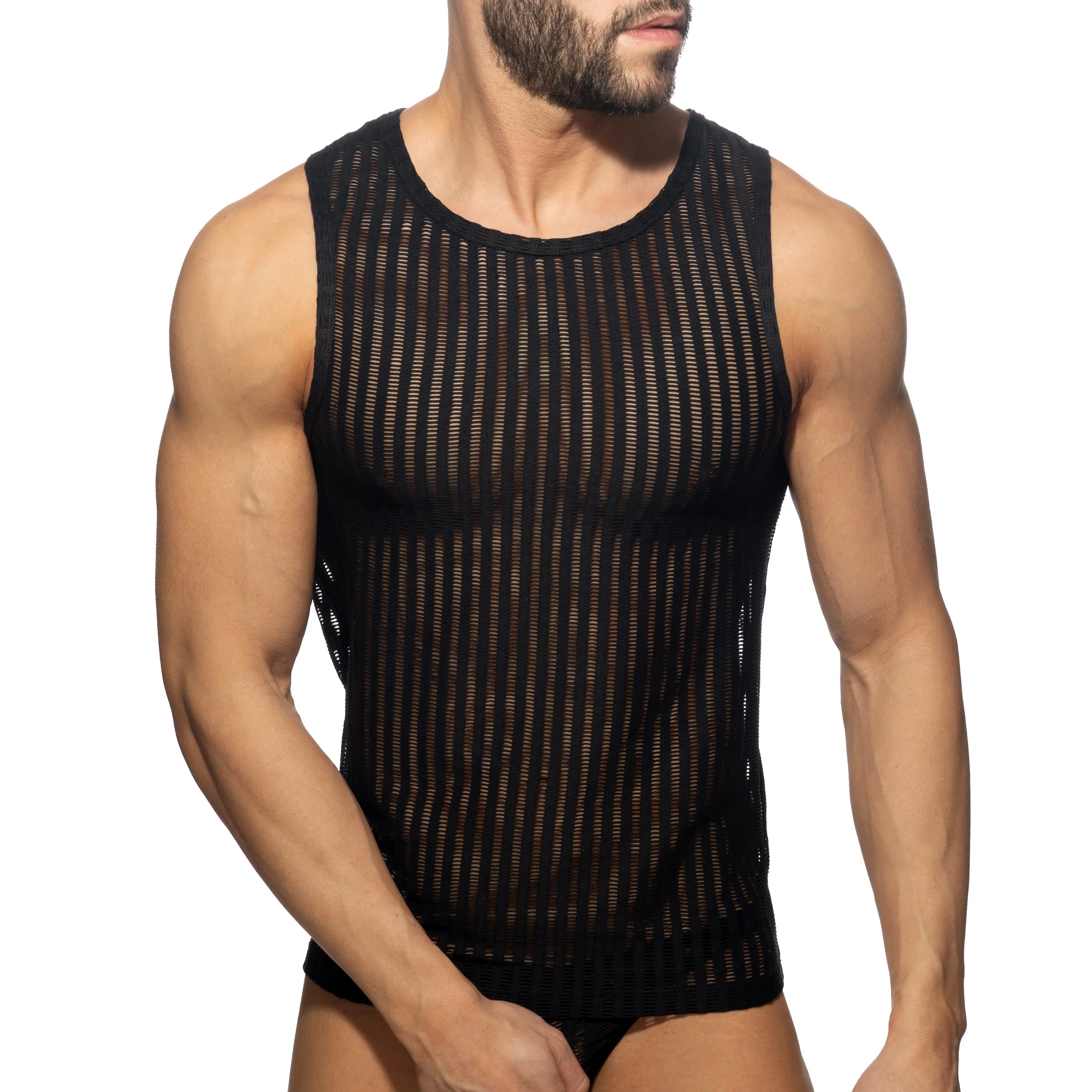 Addicted Horny Tank Top Black AD1355 - Image 2