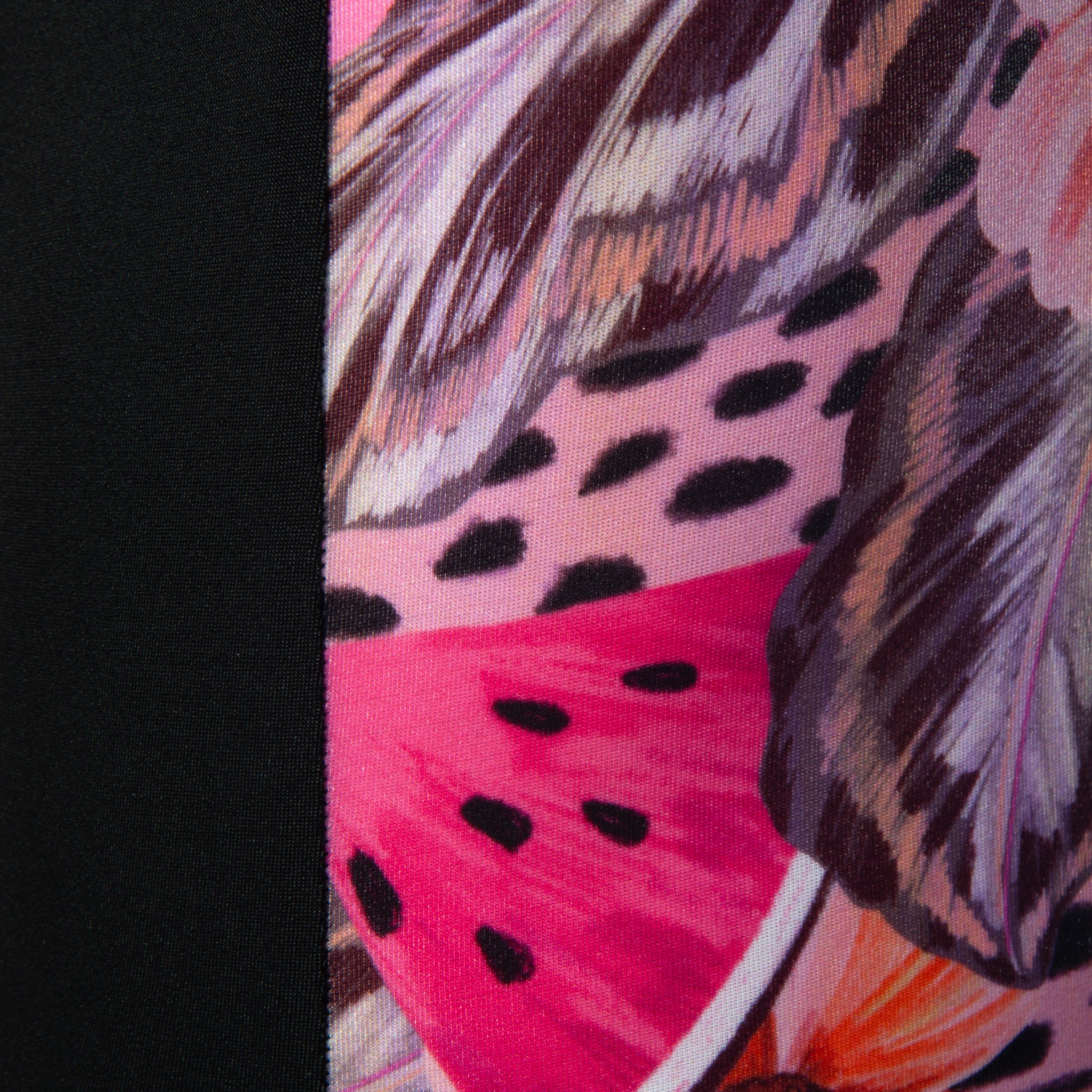 Addicted Hydrangea Swim Trunk Black ADS365 - Image 4