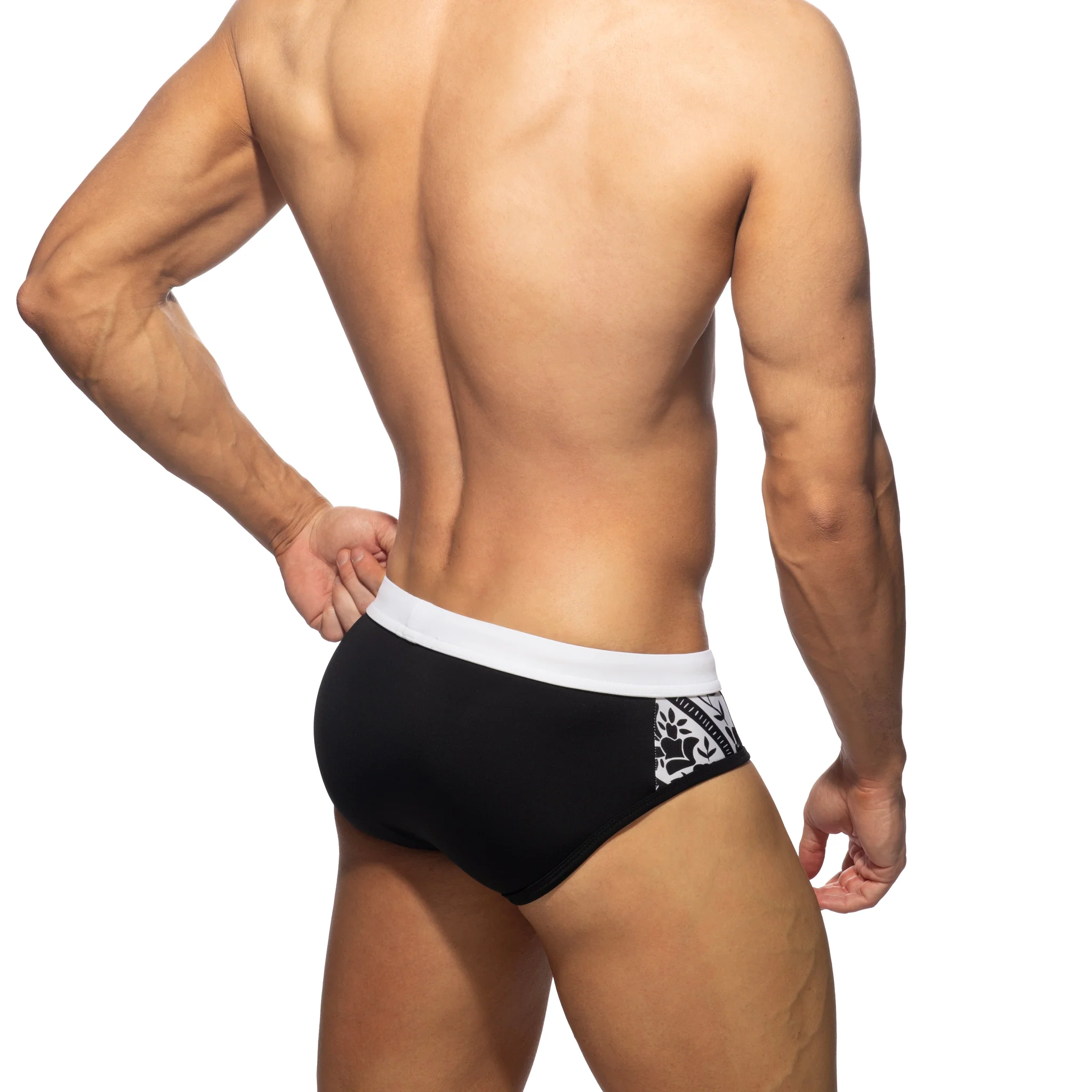 Addicted Kadmat Swim Brief Black ADS361 - Image 3