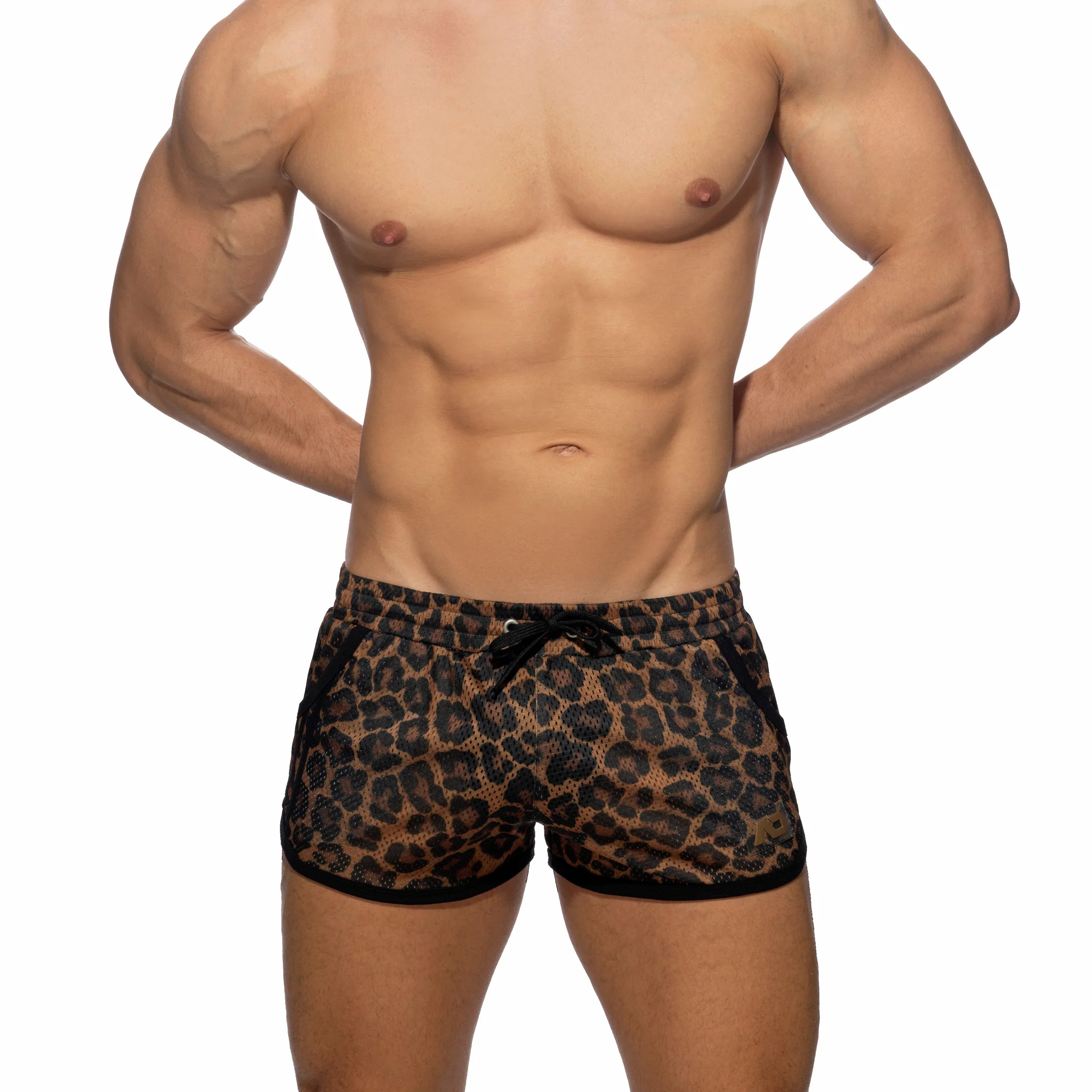 Addicted Leopard Mesh Rocky Brown AD1138 - Image 2