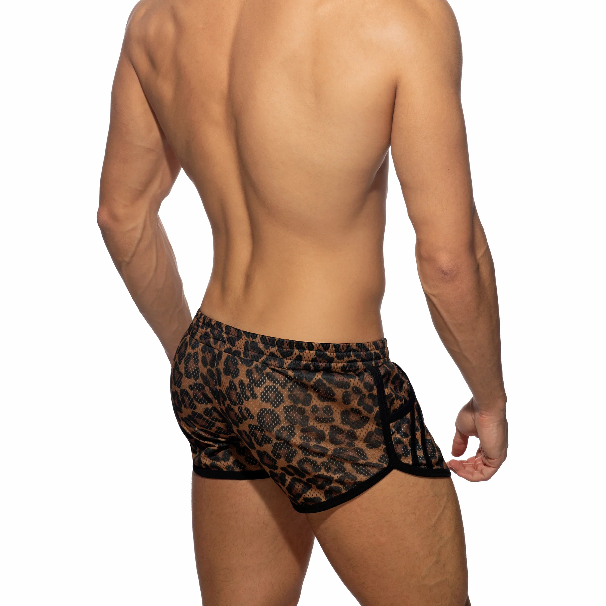 Addicted Leopard Mesh Rocky Brown AD1138 - Image 3