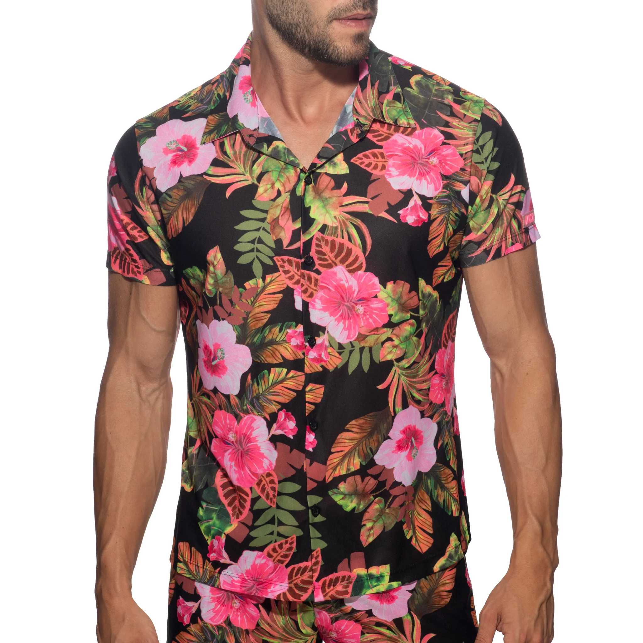 Addicted Lily Shirt Black AD1391 - Image 2